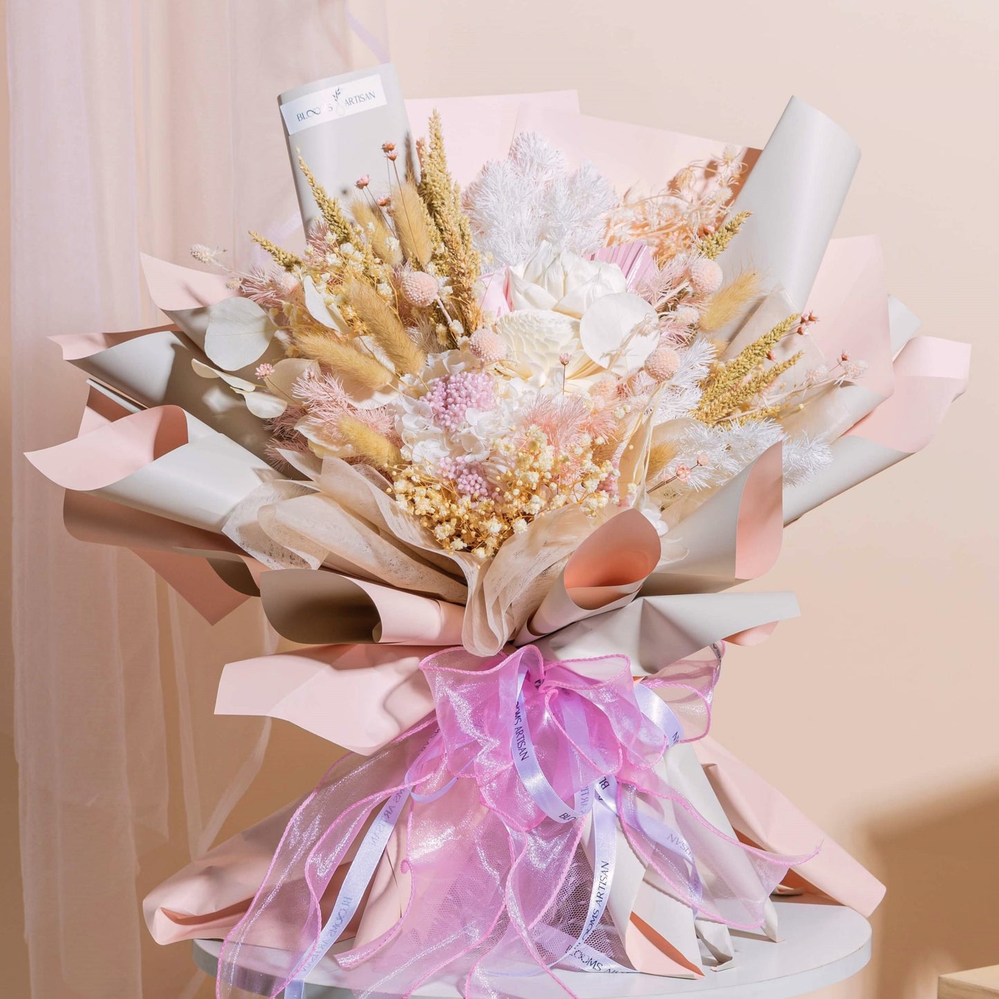 Bianca - Dried Flower Bouquet | Blooms Artisan PH