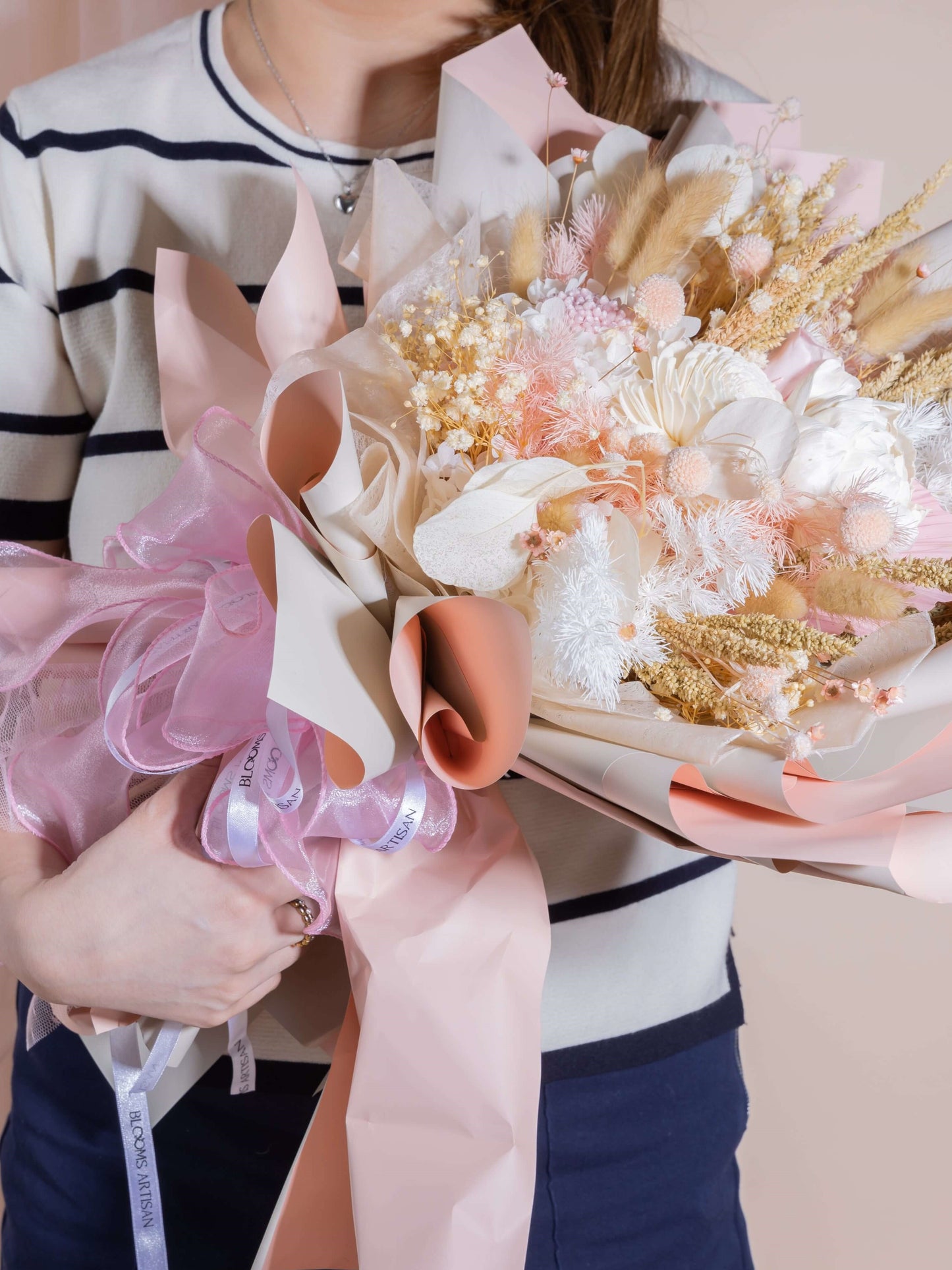 Bianca - Dried Flower Bouquet | Blooms Artisan PH