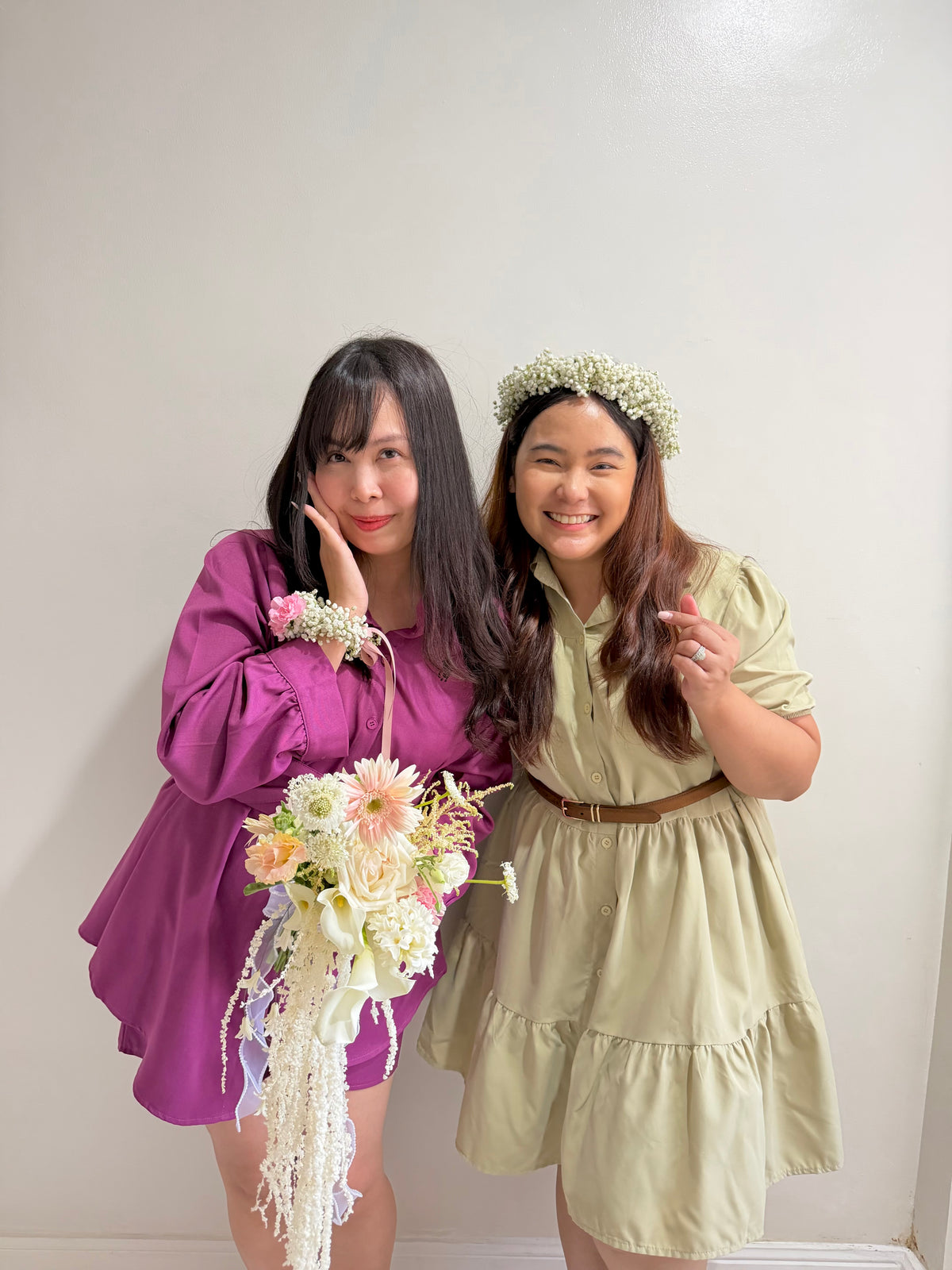 🌸 BEST SELLER Bundle Class 3 Wedding Class + Korean Style Bouquet
