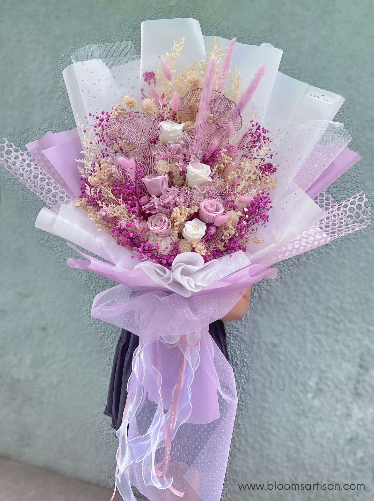 Grand Amelia - Dried Flower Bouquet | Blooms Artisan PH