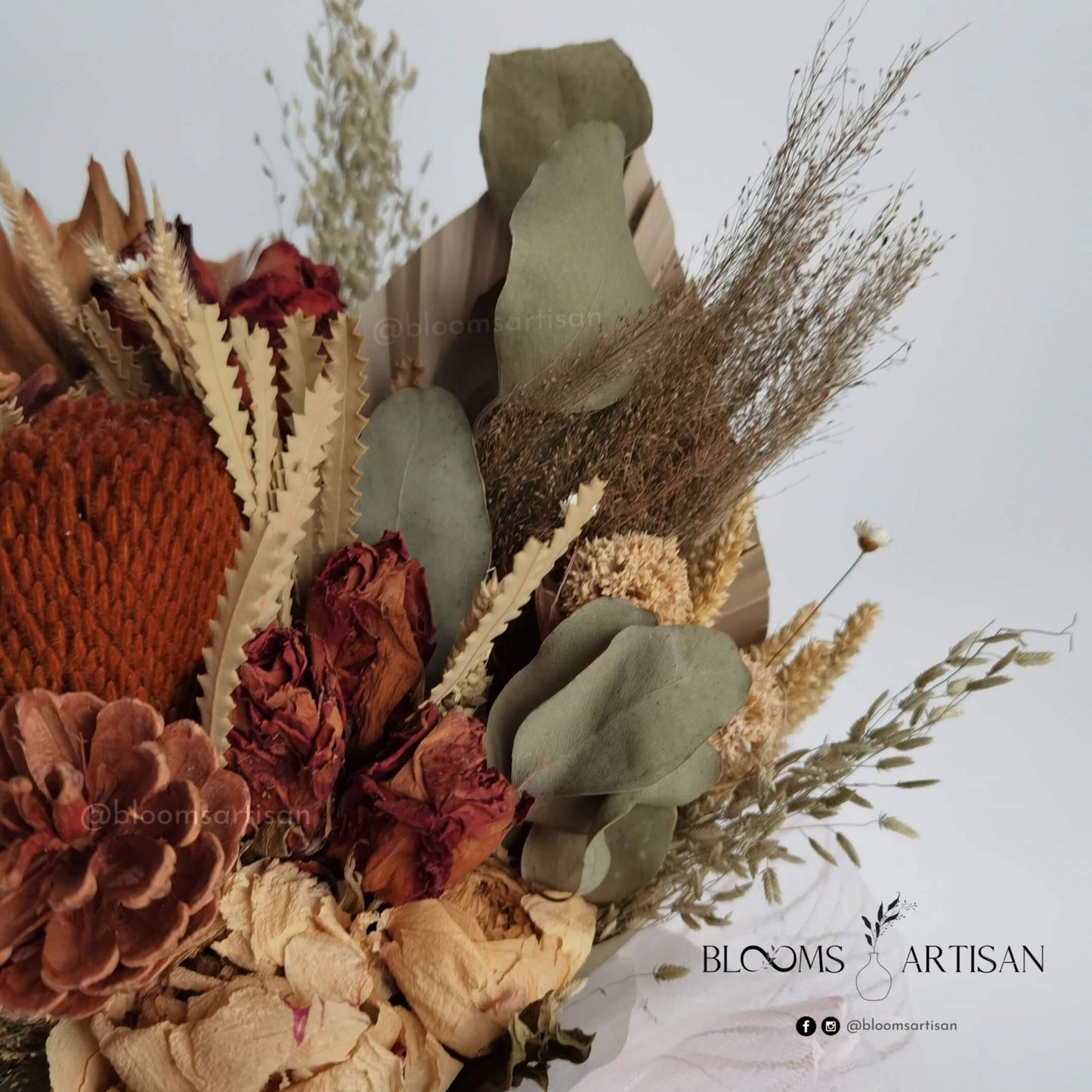 Asher - Dried Flower Bouquet | Blooms Artisan PH