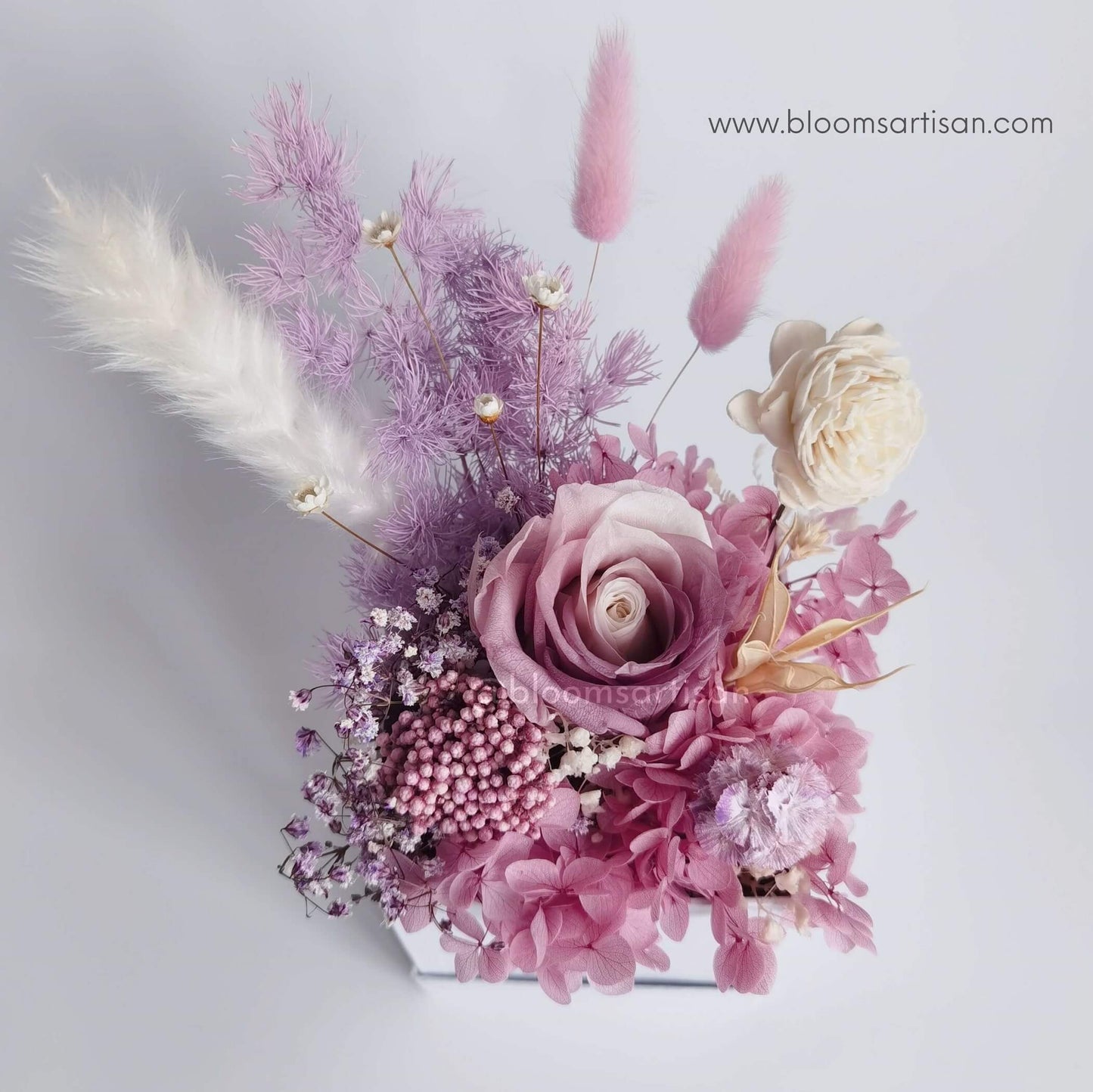 Blueberry Cheesecake - Dried Flowers Arrangement | Blooms Artisan PH
