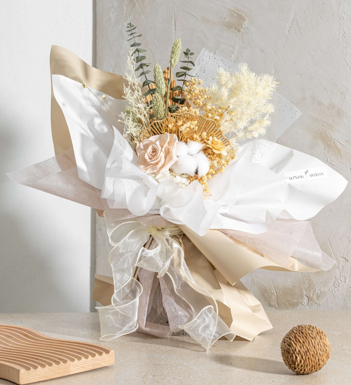 Andy - Dried Flower Bouquet | Blooms Artisan PH