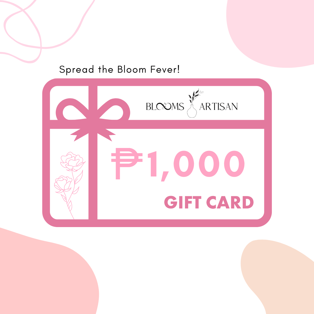 Dried Flowers Gift Card - Blooms Artisan PH