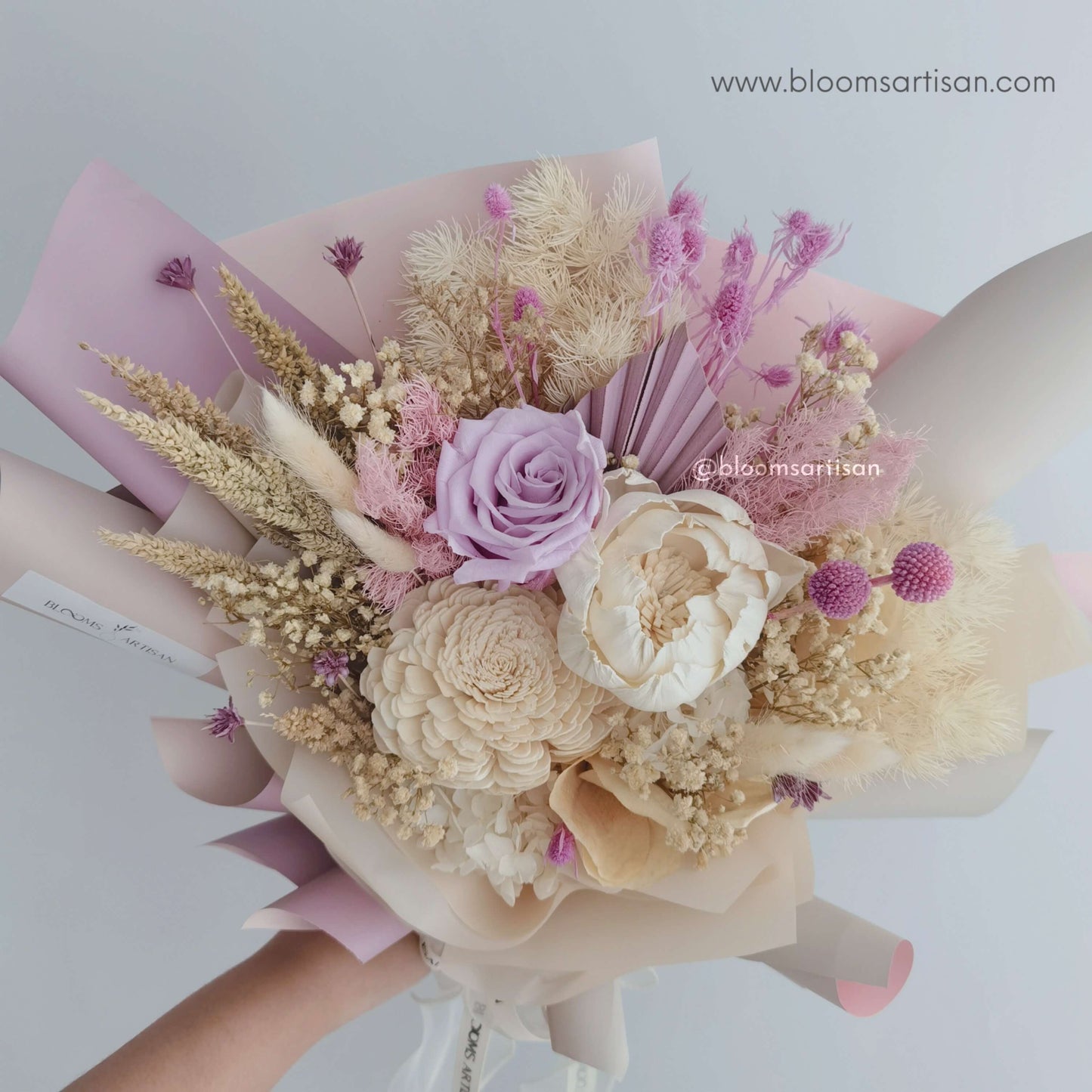 Heather - Dried Flower Bouquet | Blooms Artisan PH