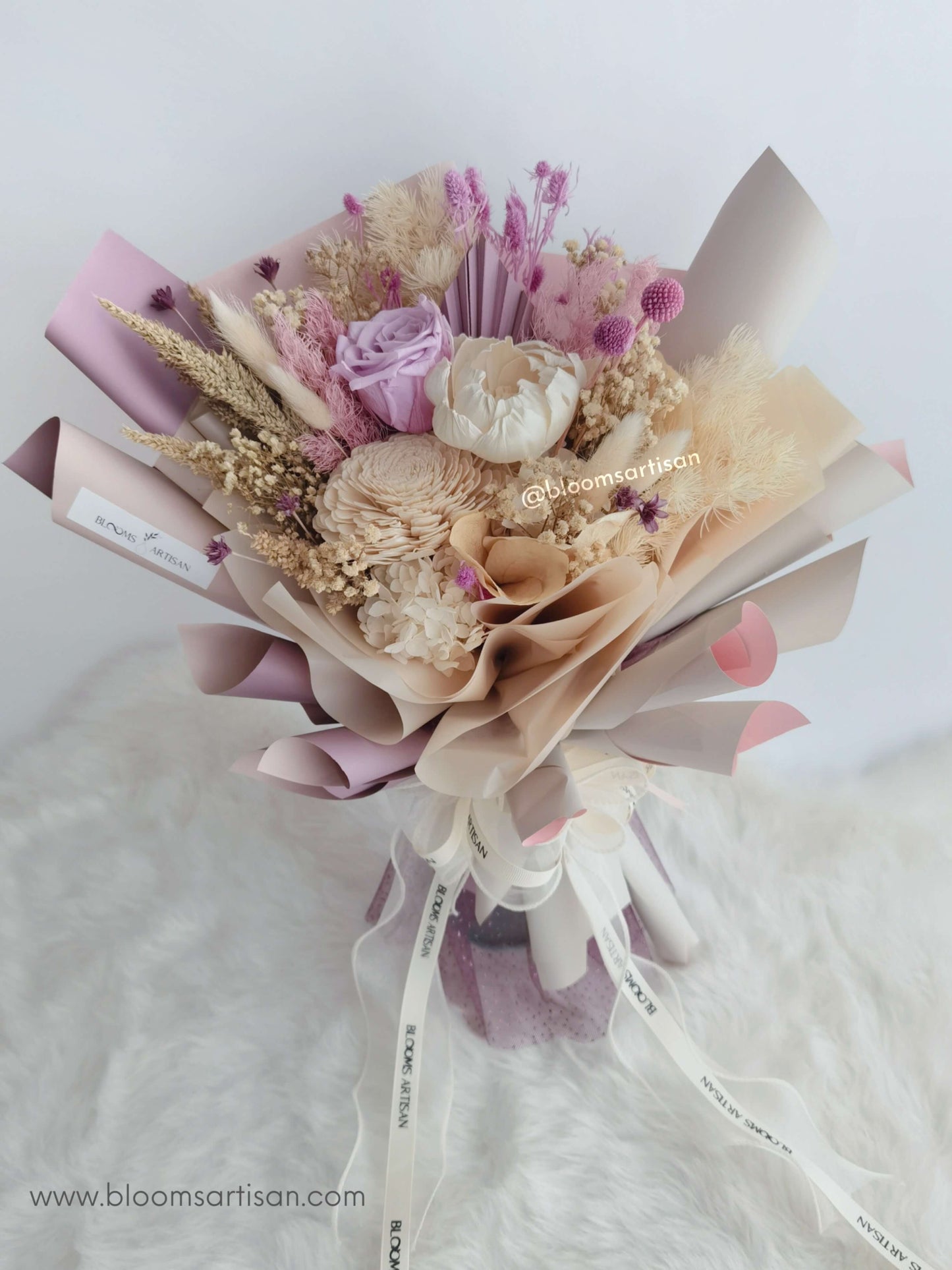 Heather - Dried Flower Bouquet | Blooms Artisan PH