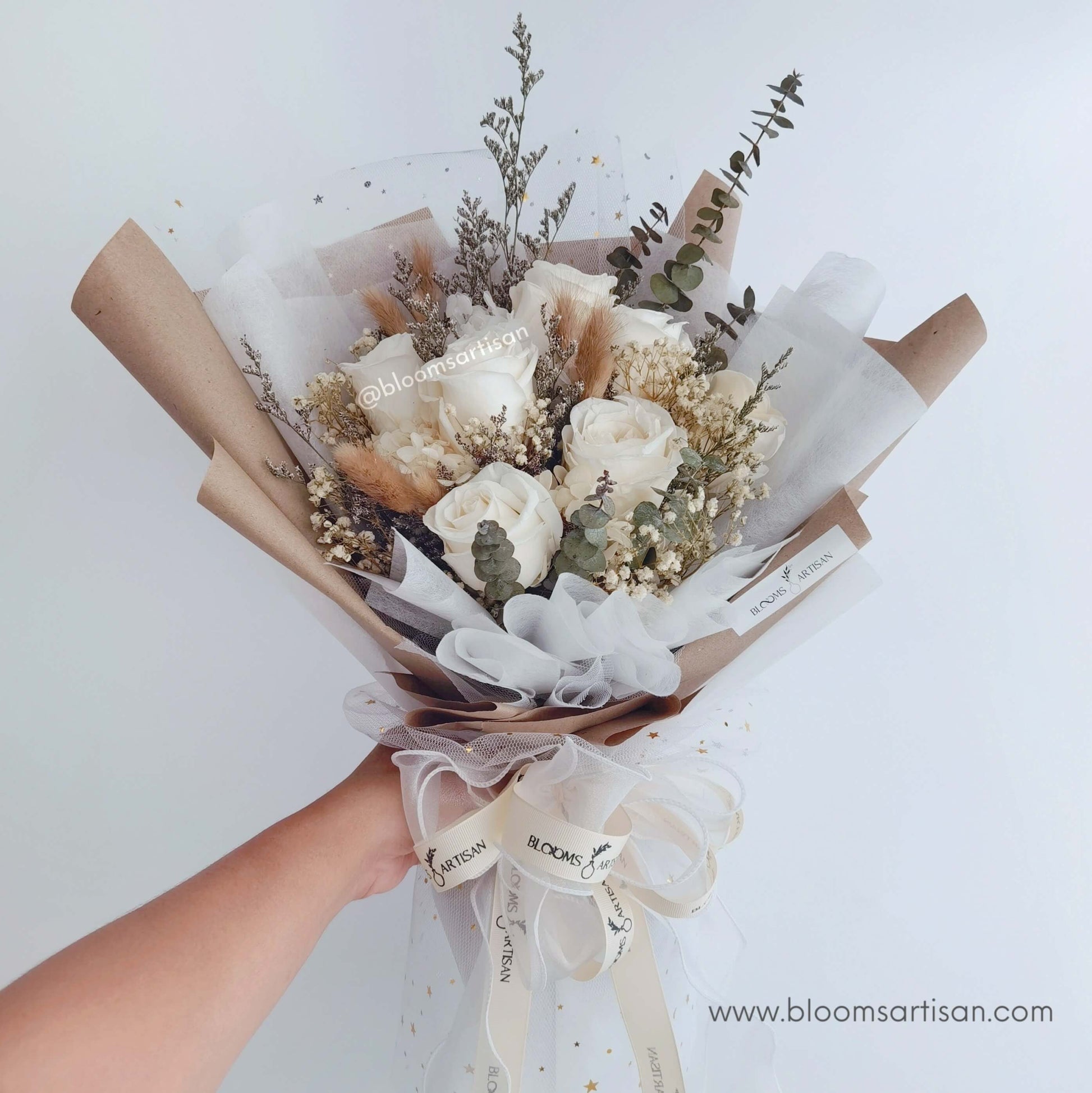 Latte (Big) - Dried Flower Bouquet | Blooms Artisan PH
