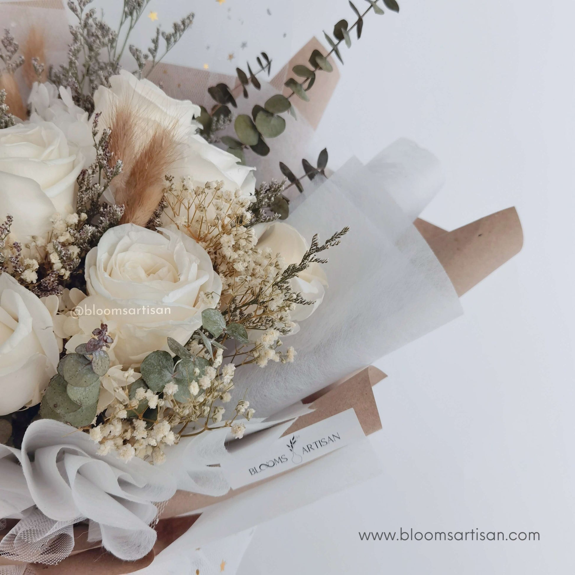 Latte (Big) - Dried Flower Bouquet | Blooms Artisan PH