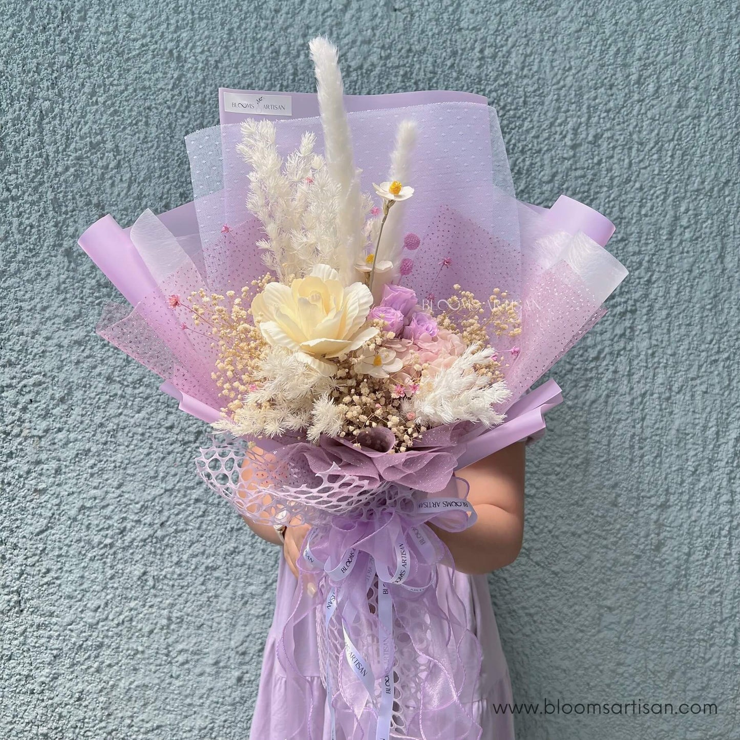 Olivia Purple - Dried Flower Bouquet | Blooms Artisan PH