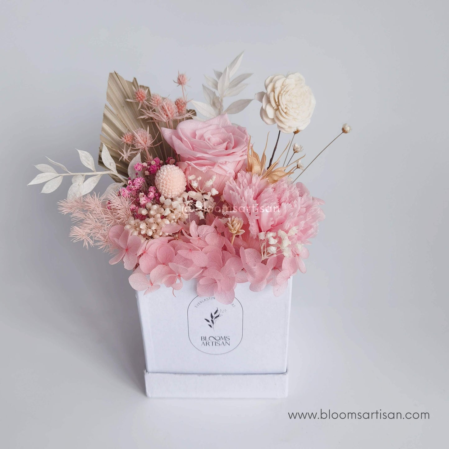 Strawberry Shortcake - Dried Flowers Arrangement | Blooms Artisan PH