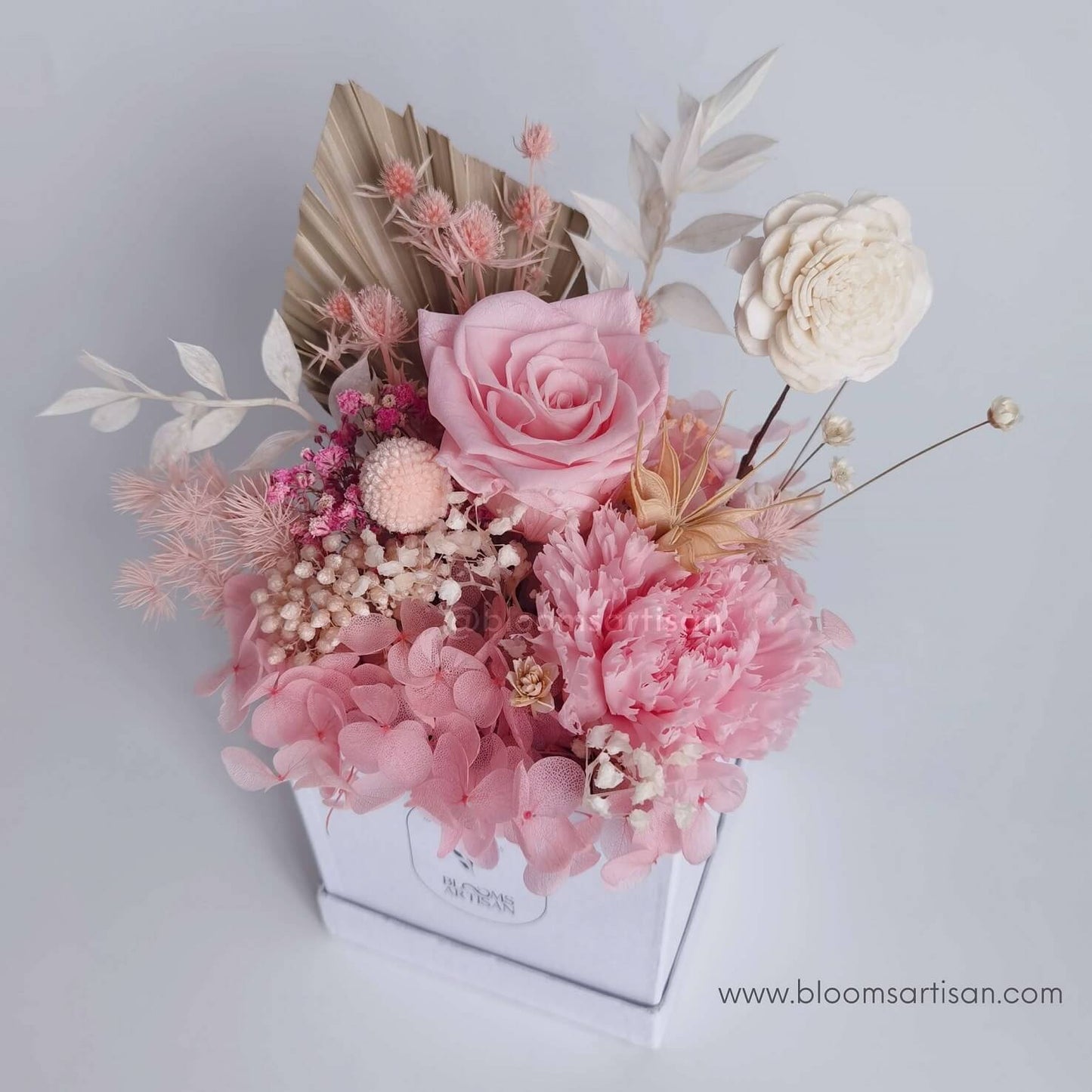 Strawberry Shortcake - Dried Flowers Arrangement | Blooms Artisan PH