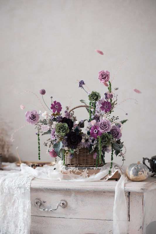 Korean Inspired Large Basket Arrangement (Fresh)