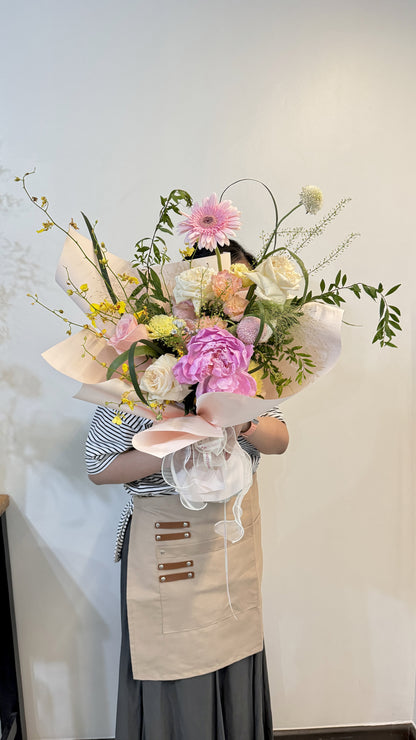 Korean Style Bouquet & Table Centerpiece
