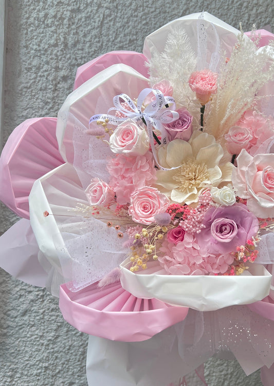 Diana - Dried Flower Bouquet | Blooms Artisan PH
