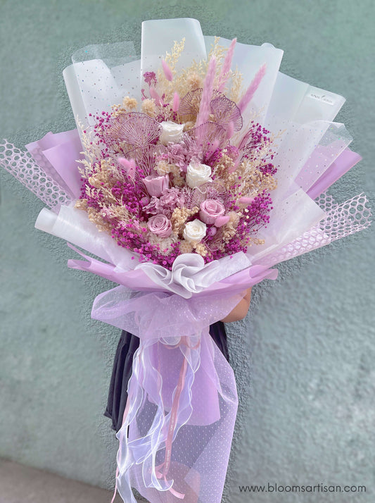 Grand Amelia - Dried Flower Bouquet | Blooms Artisan PH