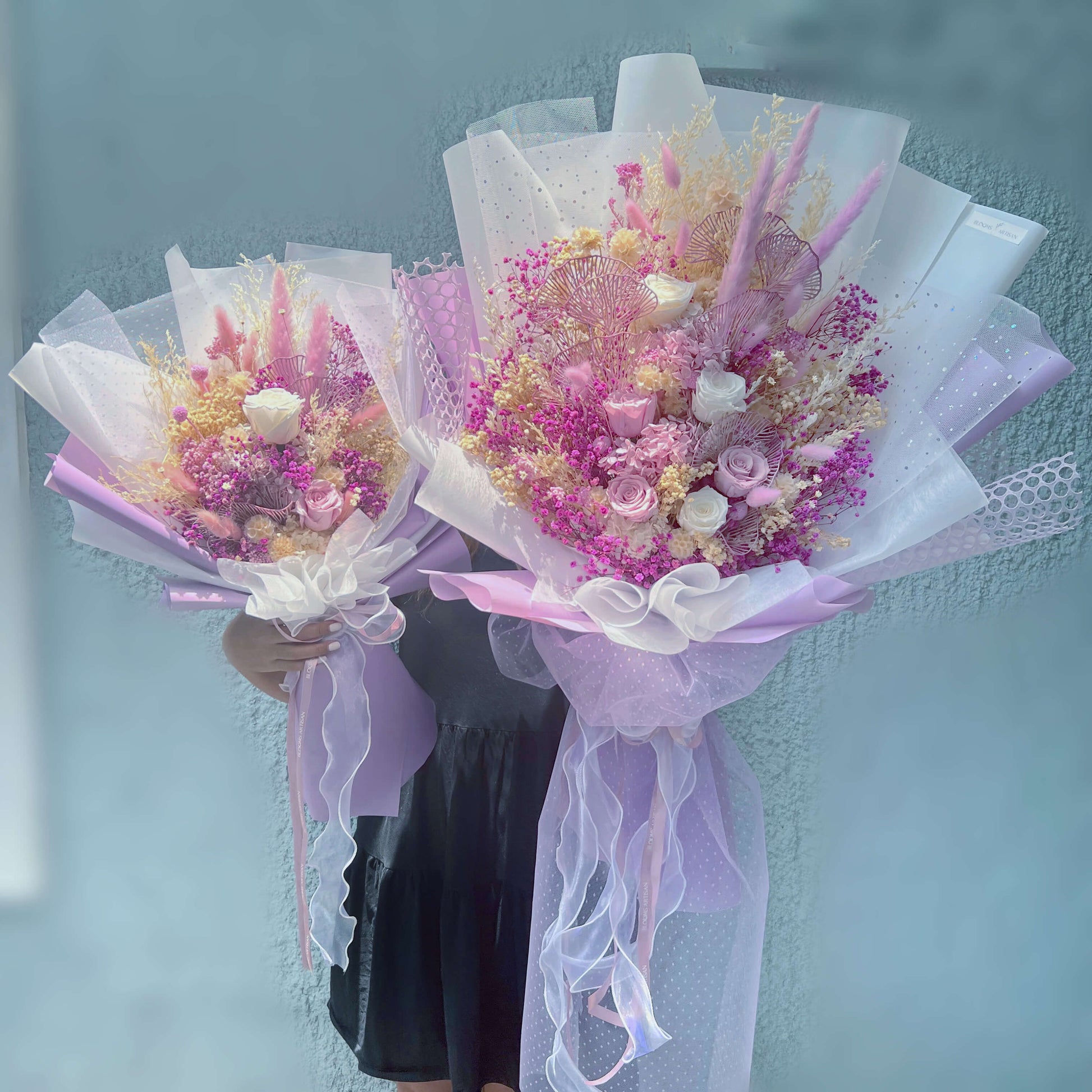 Grand Amelia - Dried Flower Bouquet | Blooms Artisan PH