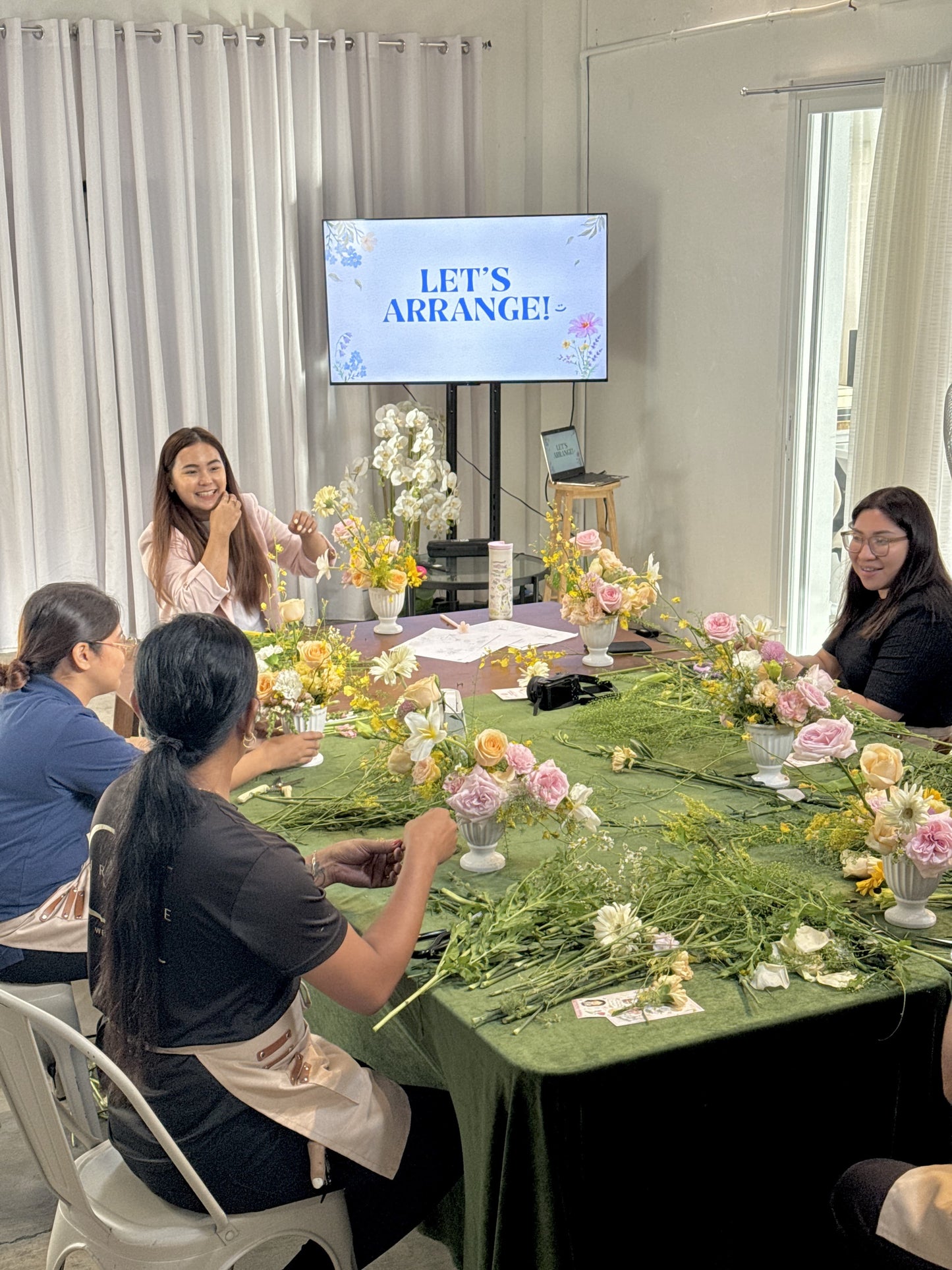 Korean Inspired Table Centerpiece (Fresh)