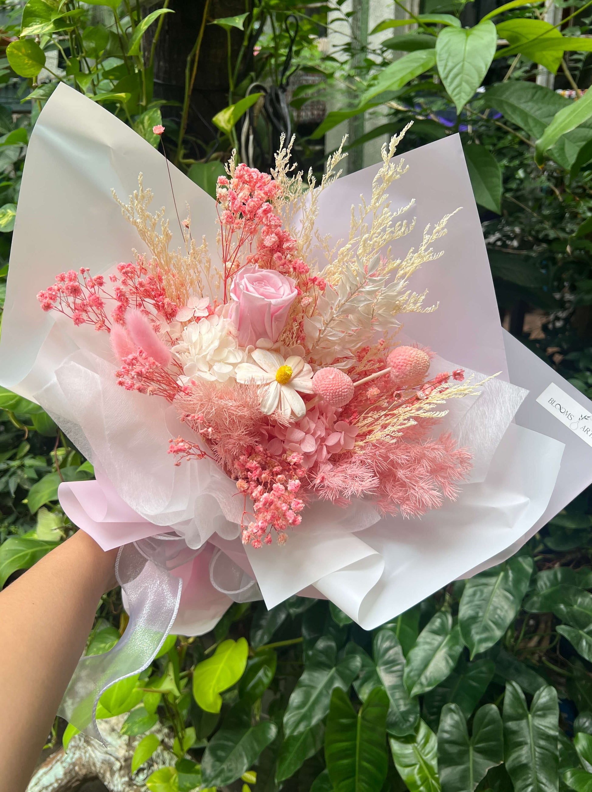 Gela - Dried Flower Bouquet | Blooms Artisan PH