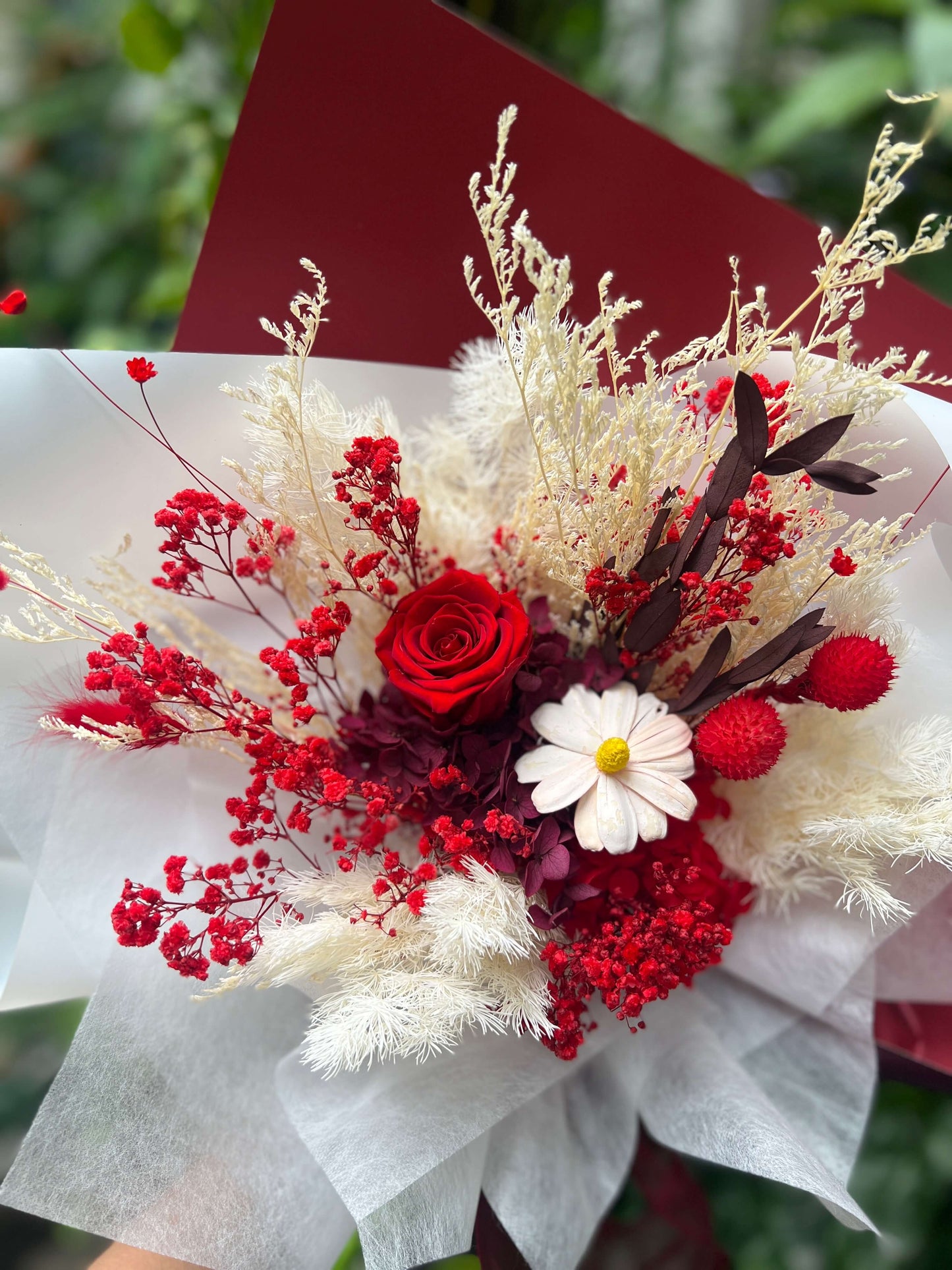 Rosie - Dried Flower Bouquet | Blooms Artisan PH