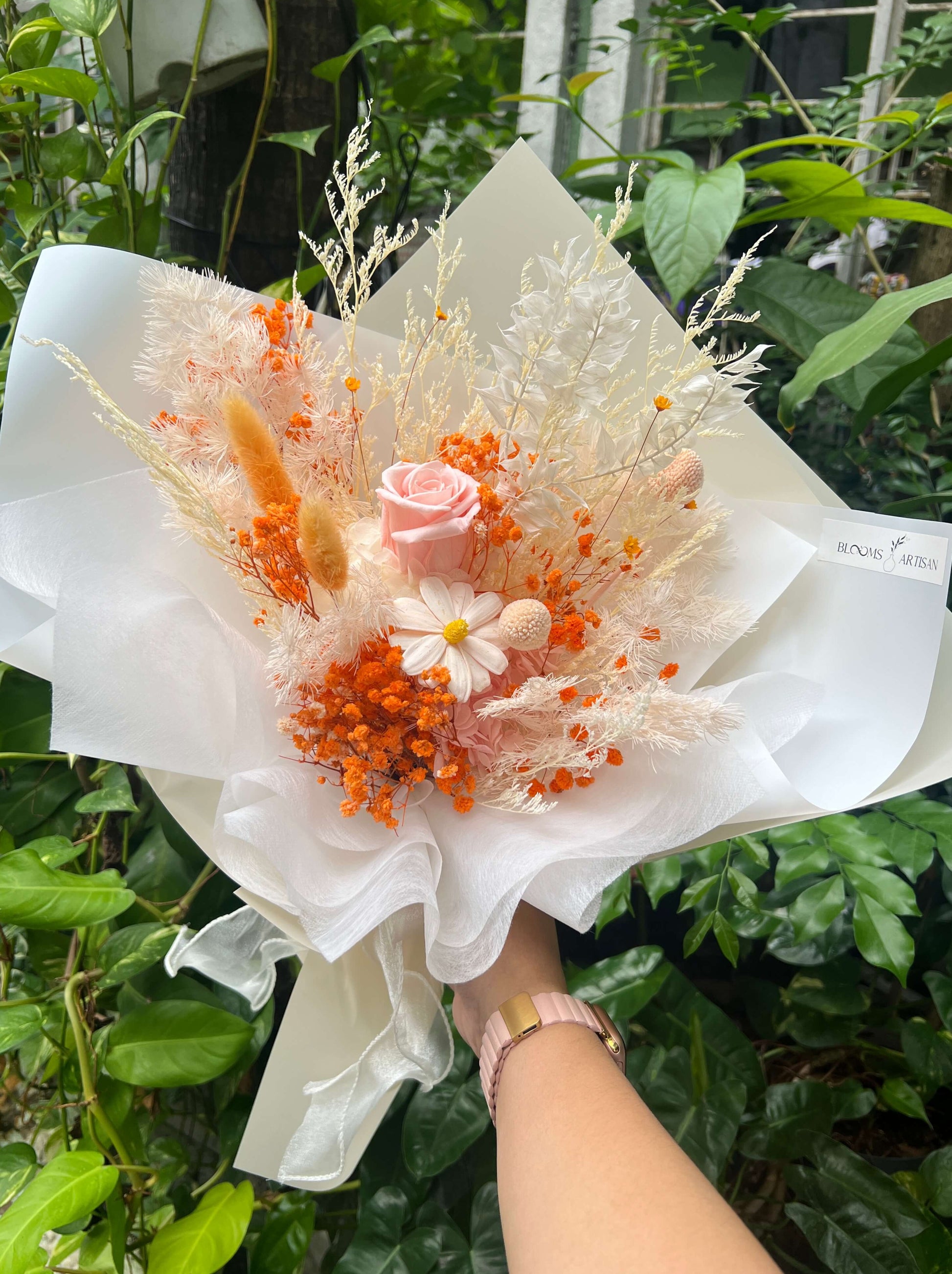 Amber - Dried Flower Bouquet | Blooms Artisan PH