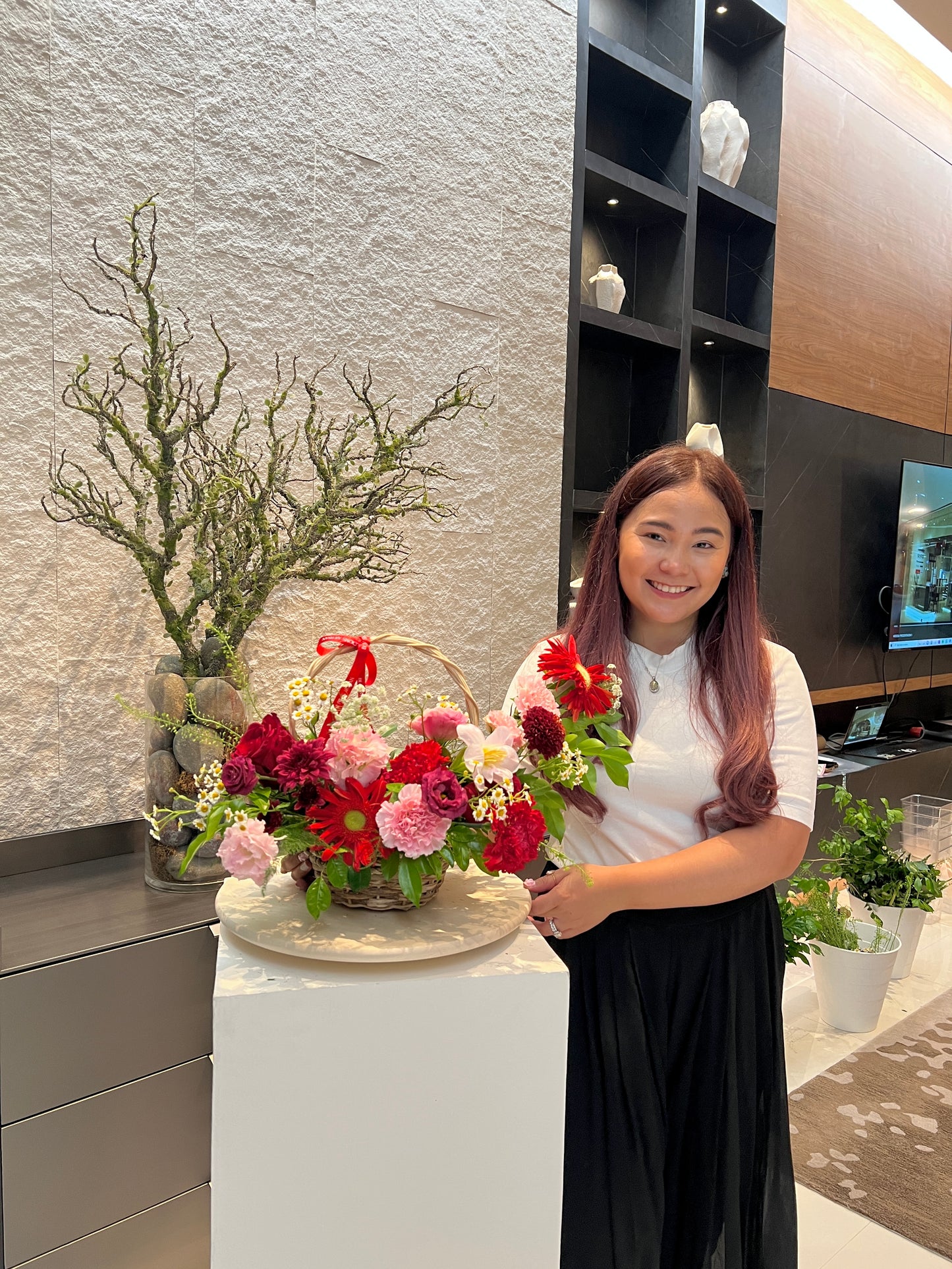 Basic Flower Basket Class