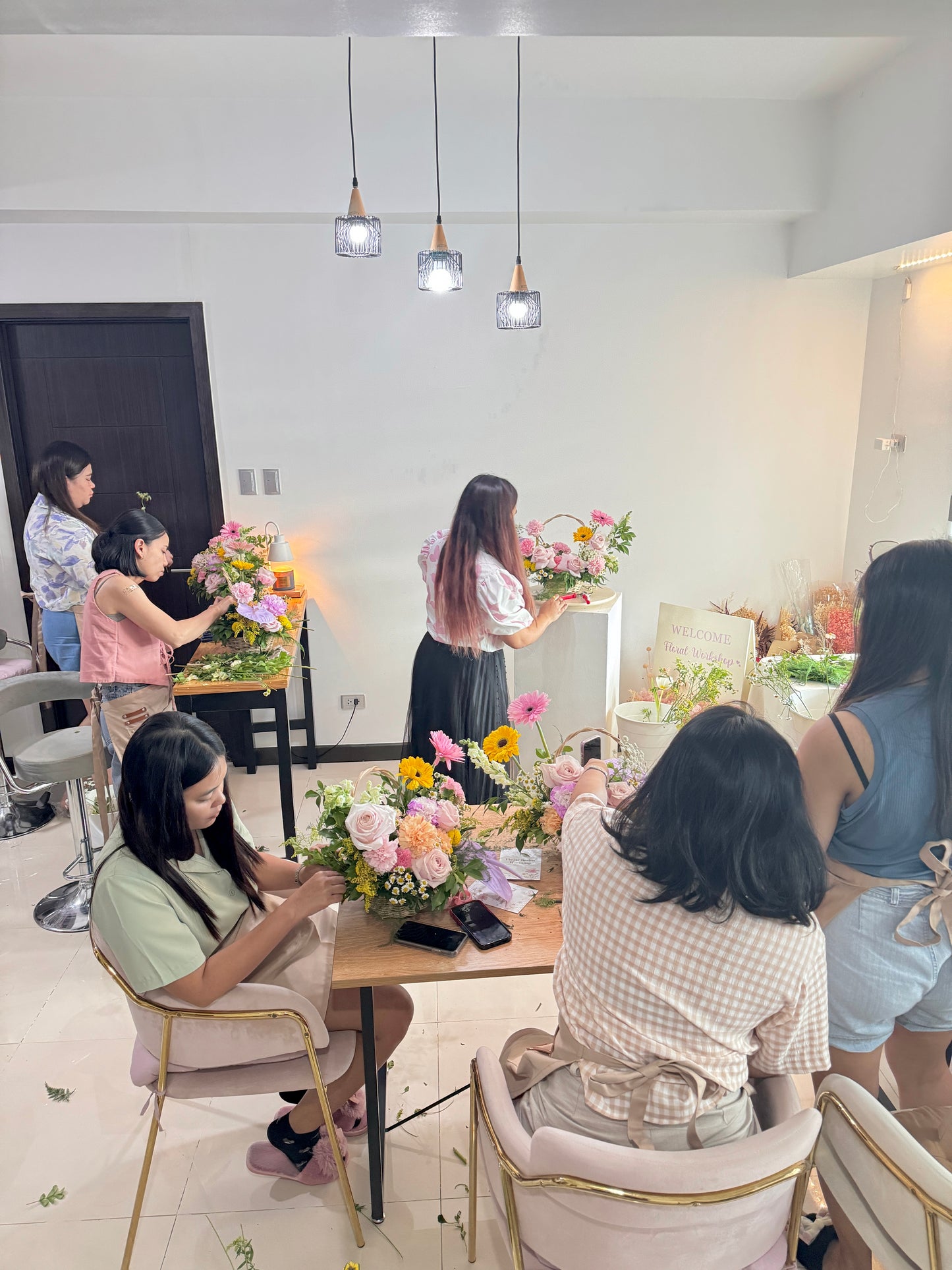 Basic Flower Basket Class