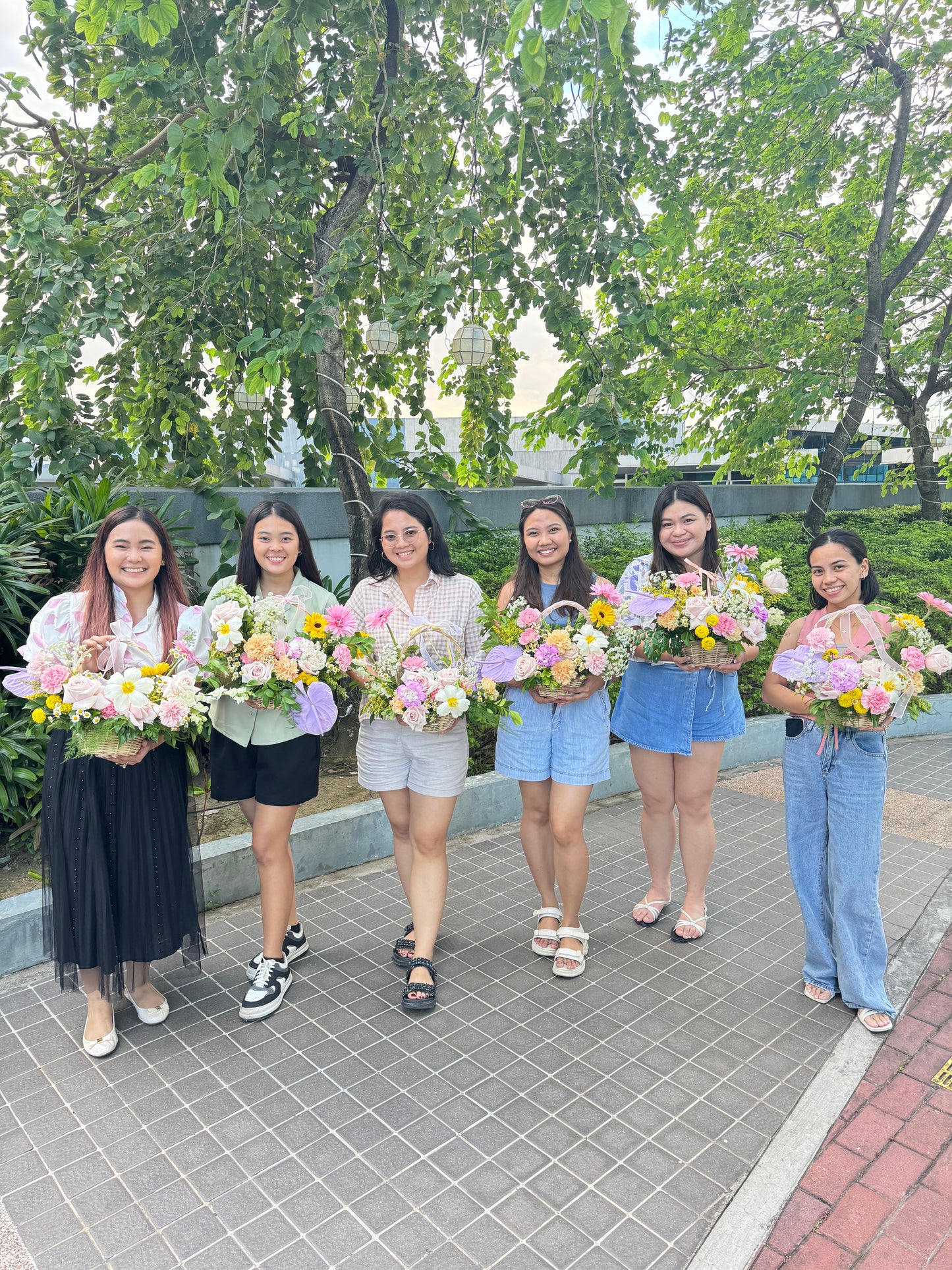 Basic Flower Basket Class