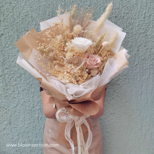 Ash - Dried Flower Bouquet | Blooms Artisan PH