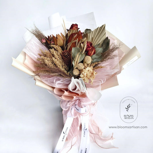 Asher - Dried Flower Bouquet | Blooms Artisan PH