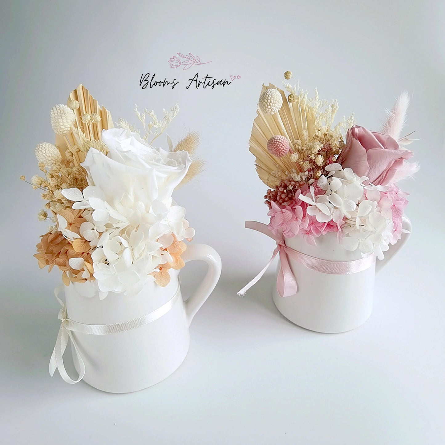 Ashley Rose - Mini Vase Arrangement | Dried Flowers PH