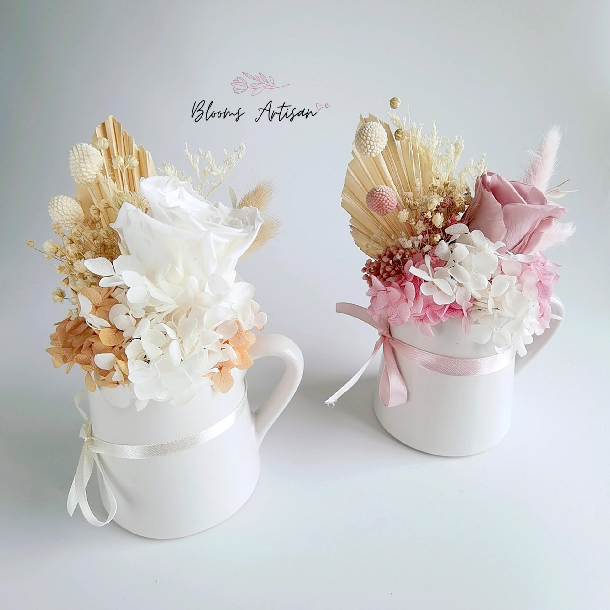 Ashley Rose - Mini Vase Arrangement | Dried Flowers PH