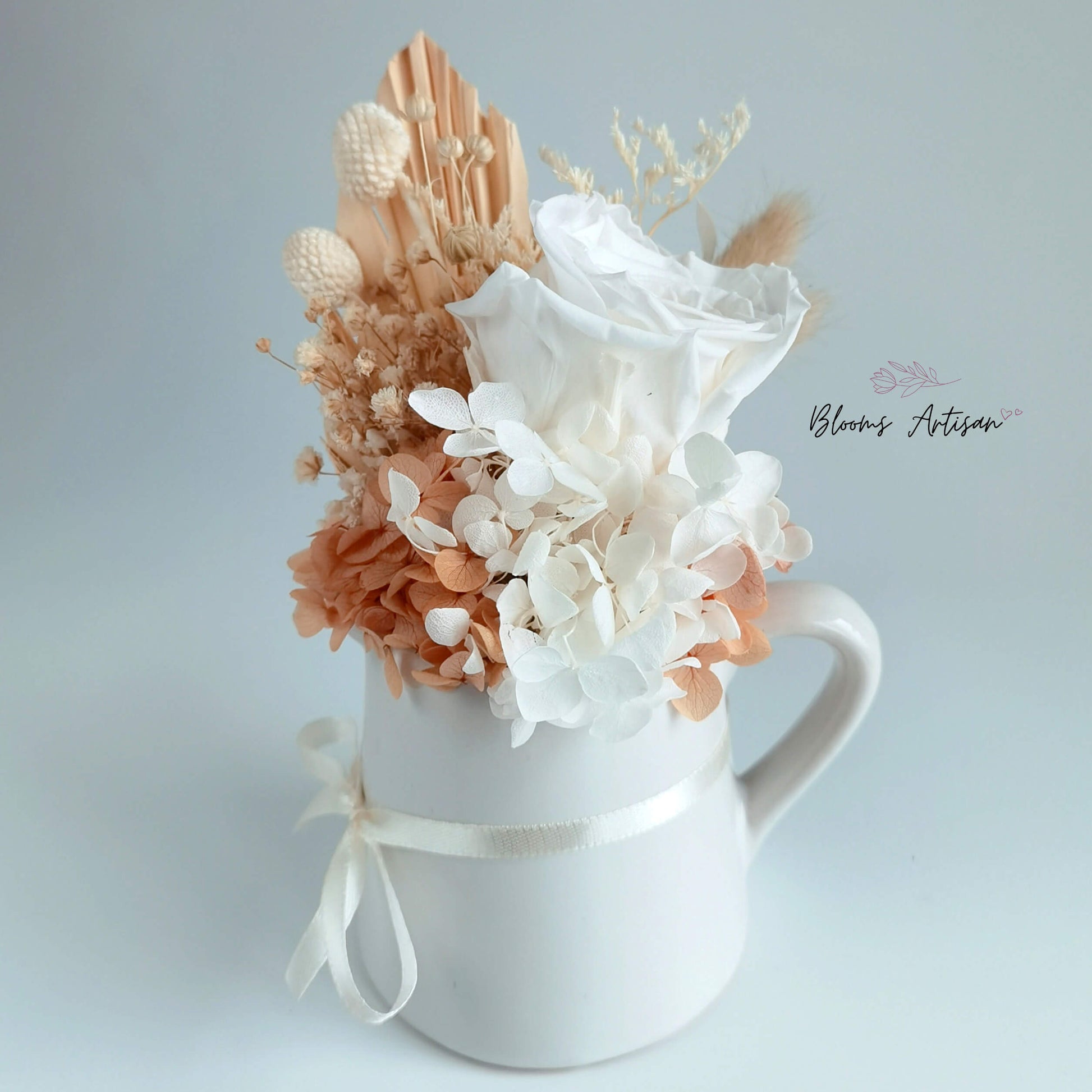 Ashley Rose - Mini Vase Arrangement | Dried Flowers PH