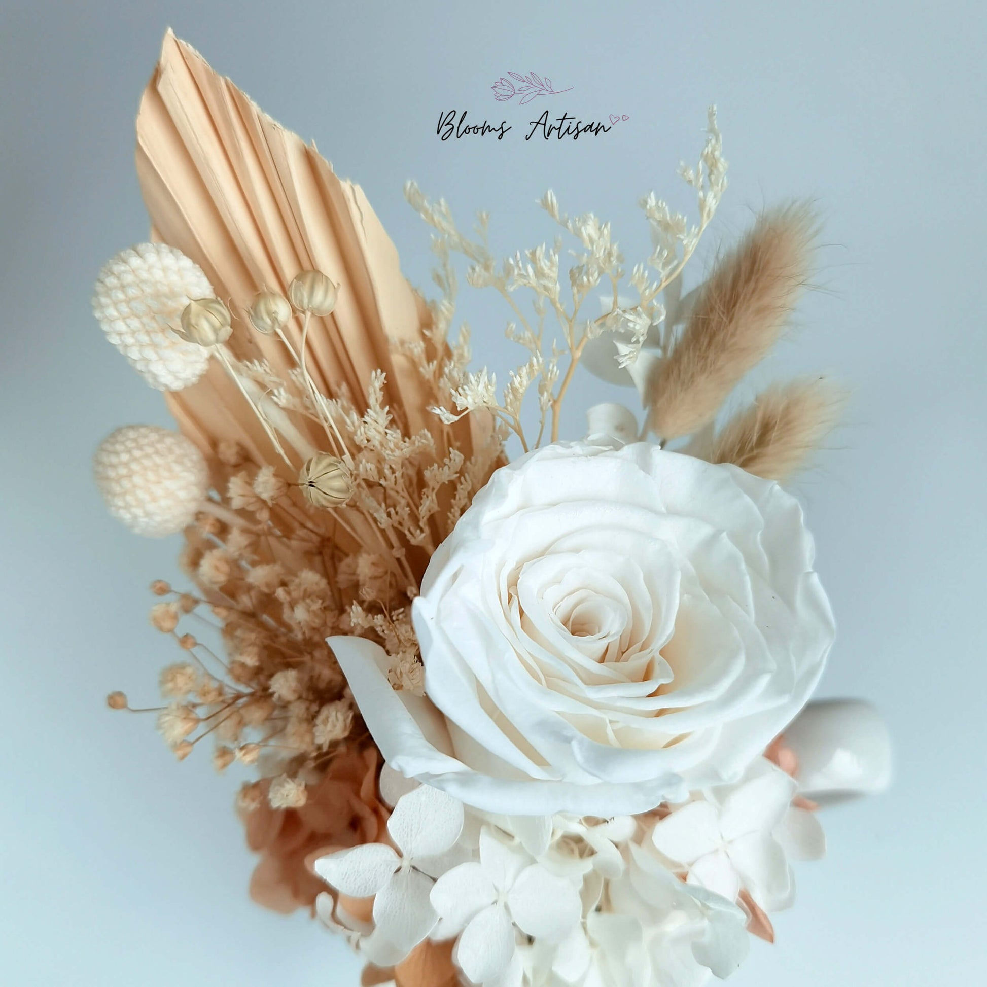 Ashley Rose - Mini Vase Arrangement | Dried Flowers PH