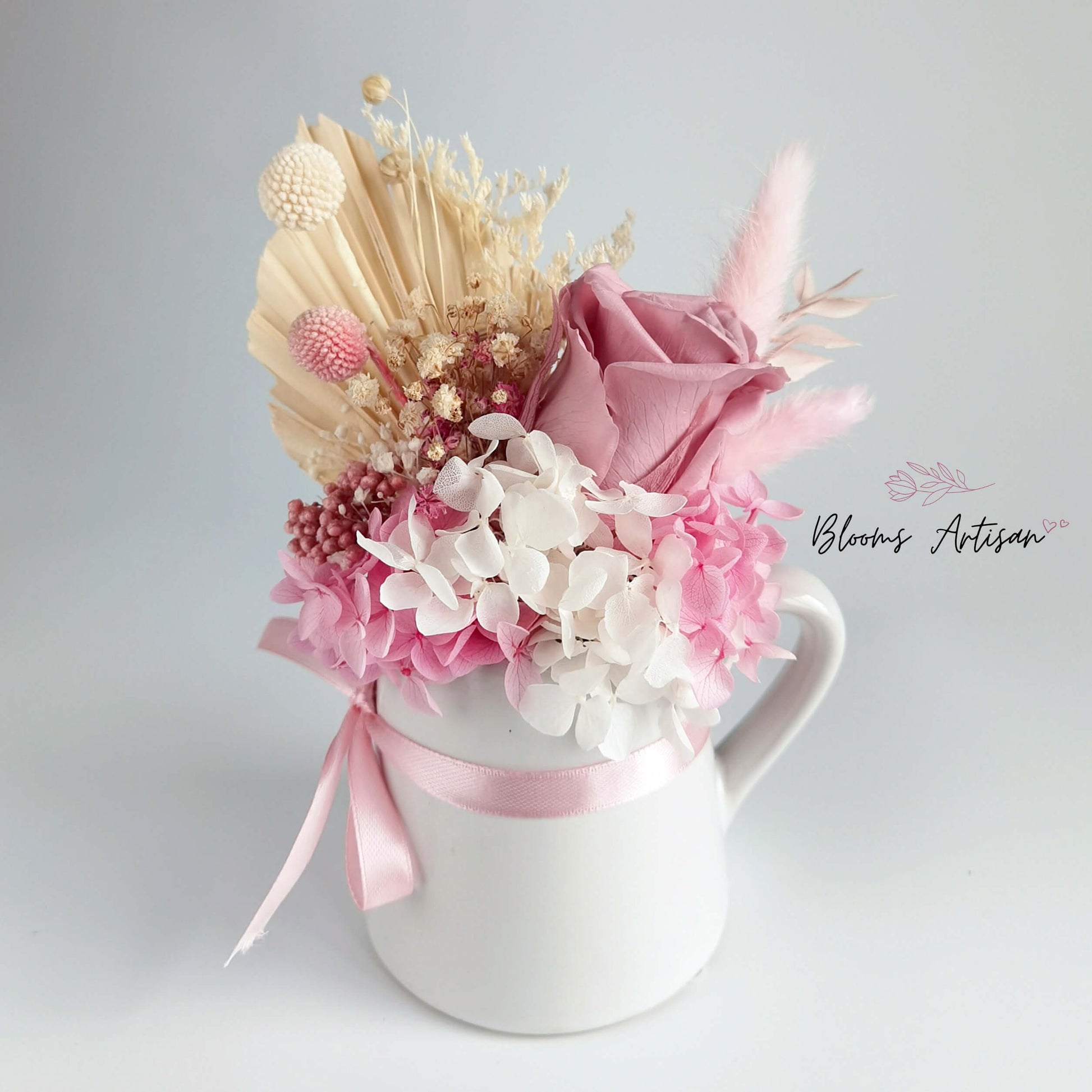 Ashley Rose - Mini Vase Arrangement | Dried Flowers PH