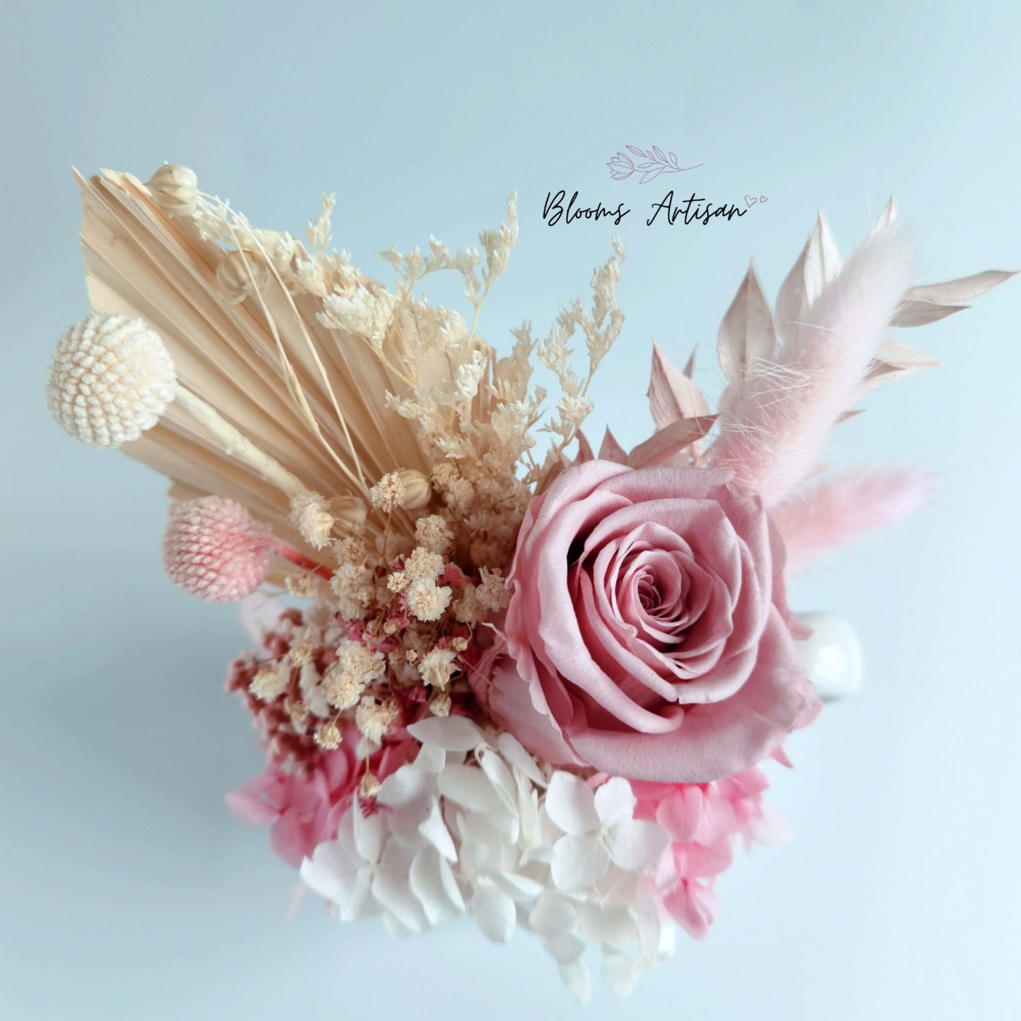 Ashley Rose - Mini Vase Arrangement | Dried Flowers PH