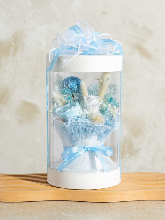 Lucas - Dried Flowers Premium Box Arrangement | Blooms Artisan PH
