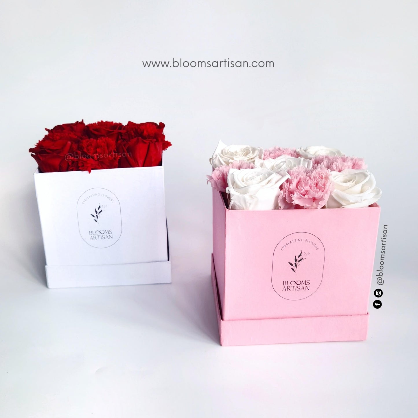 Boxed Blooms - Dried Flowers Arrangement | Blooms Artisan PH