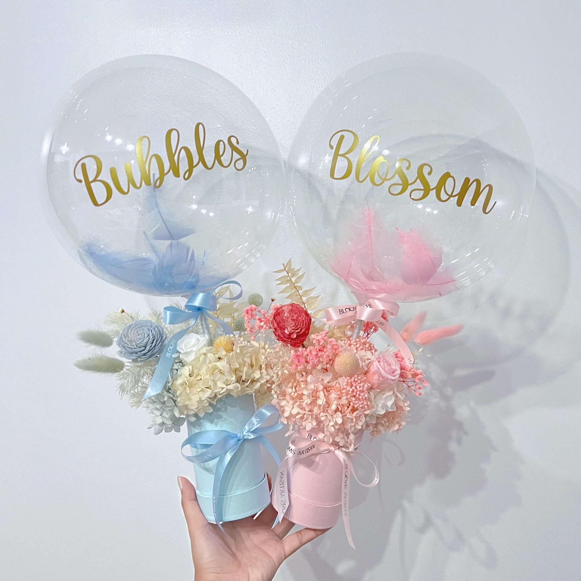 Bubble Blooms - Dried Flowers Arrangement | Blooms Artisan PH