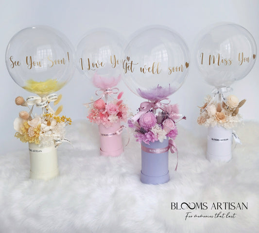 Bubble Blooms - Dried Flowers Arrangement | Blooms Artisan PH
