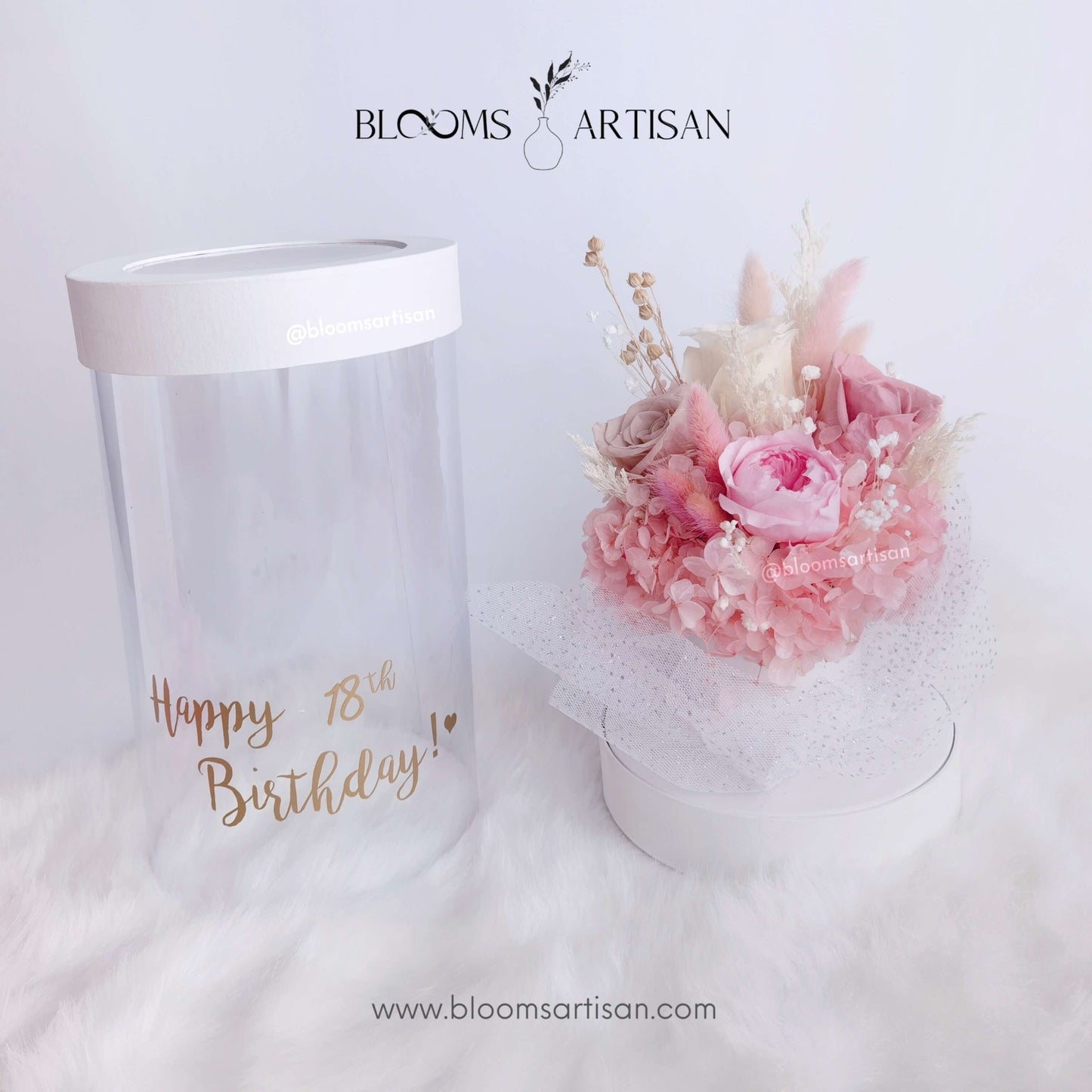 Bubbles - Dried Flowers Premium Arrangement | Blooms Artisan PH