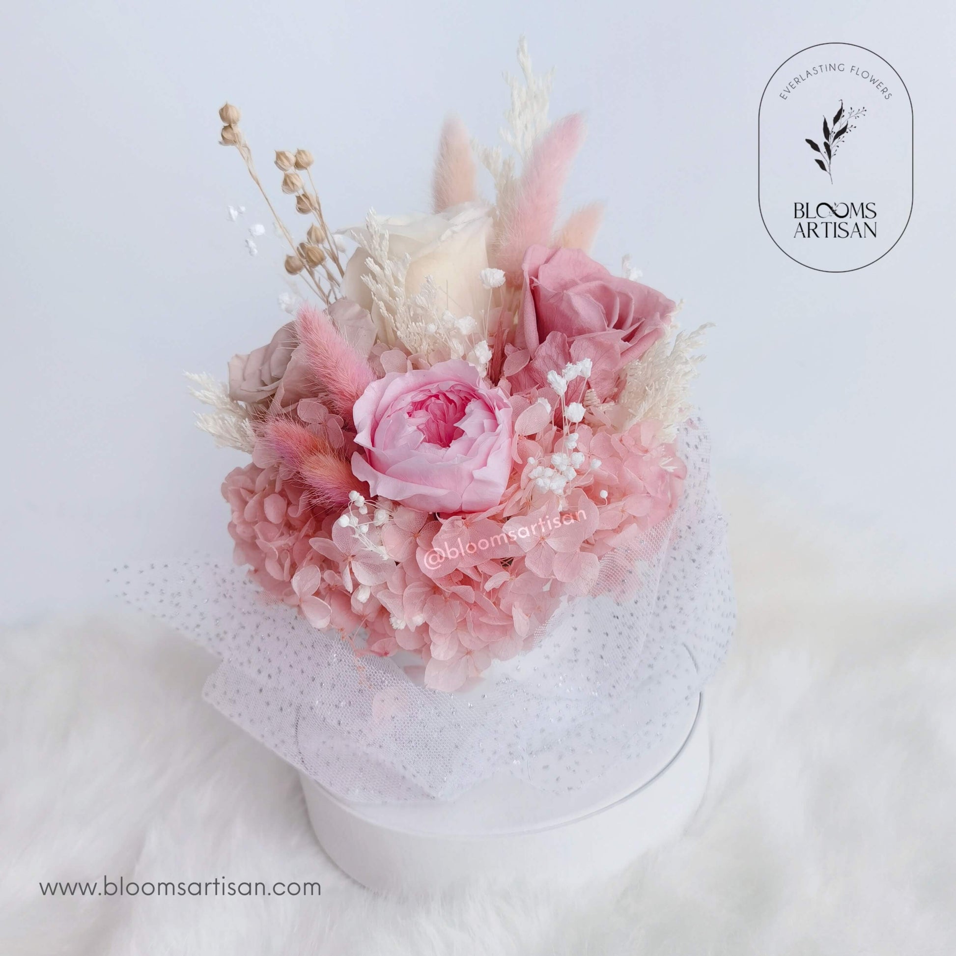 Bubbles - Dried Flowers Premium Arrangement | Blooms Artisan PH