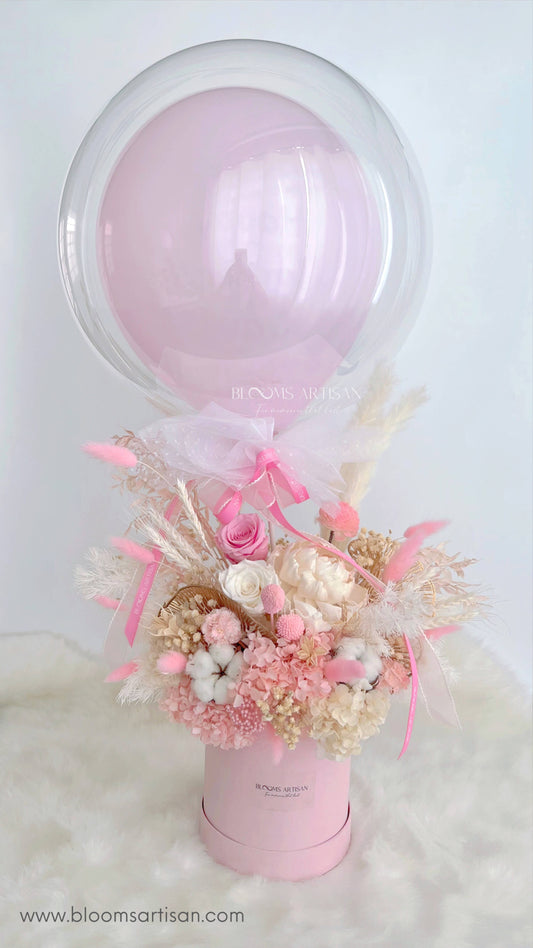 Deluxe Bubble Blooms - Dried Flowers Arrangement | Blooms Artisan PH