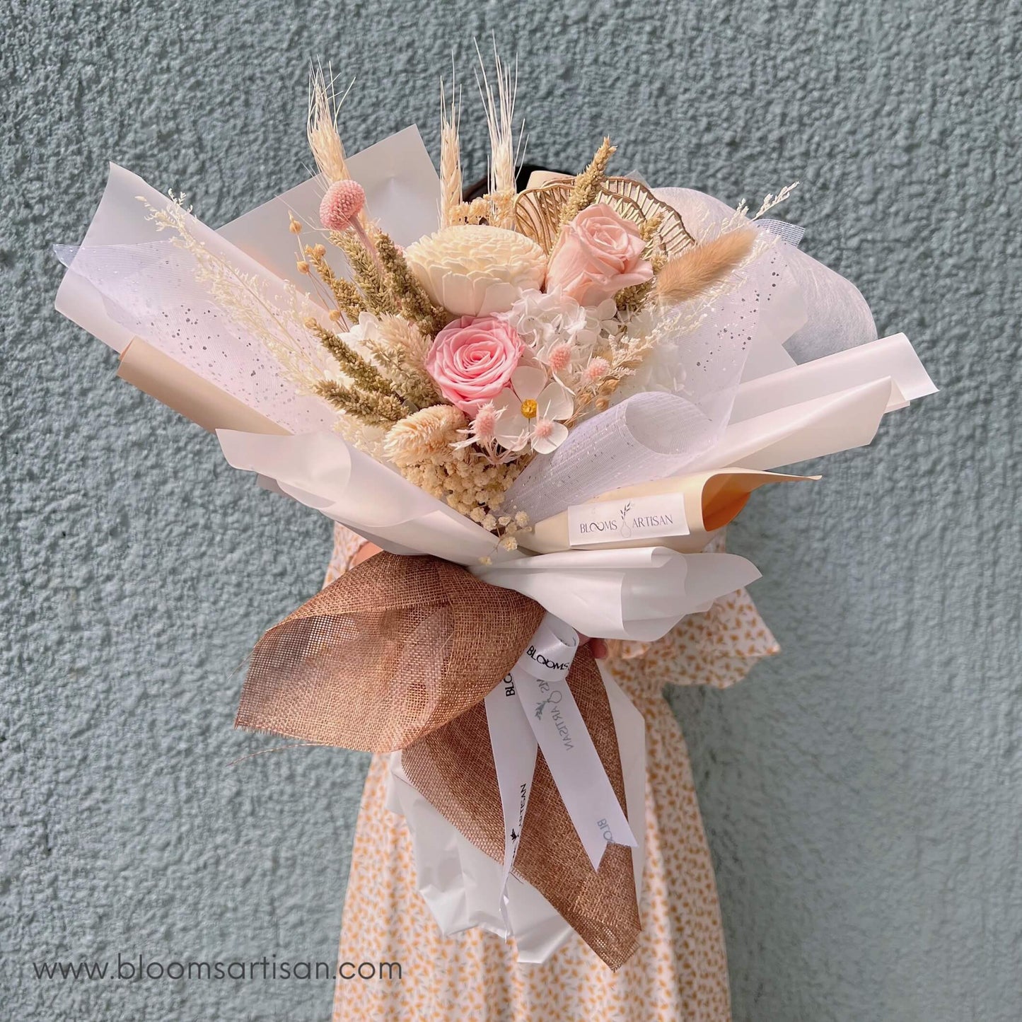 Gabbi - Dried Flower Bouquet | Blooms Artisan PH