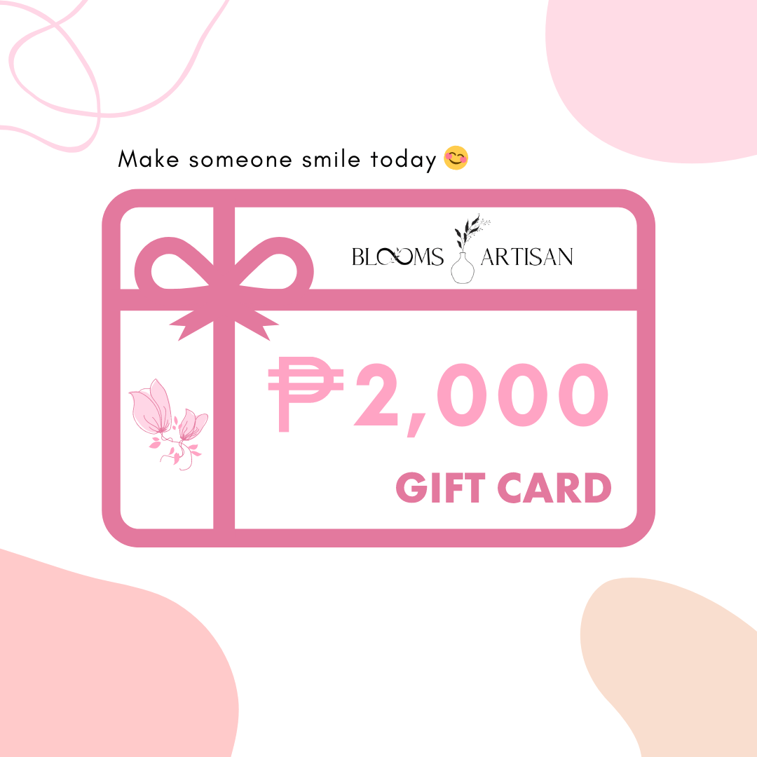 Dried Flowers Gift Card - Blooms Artisan PH