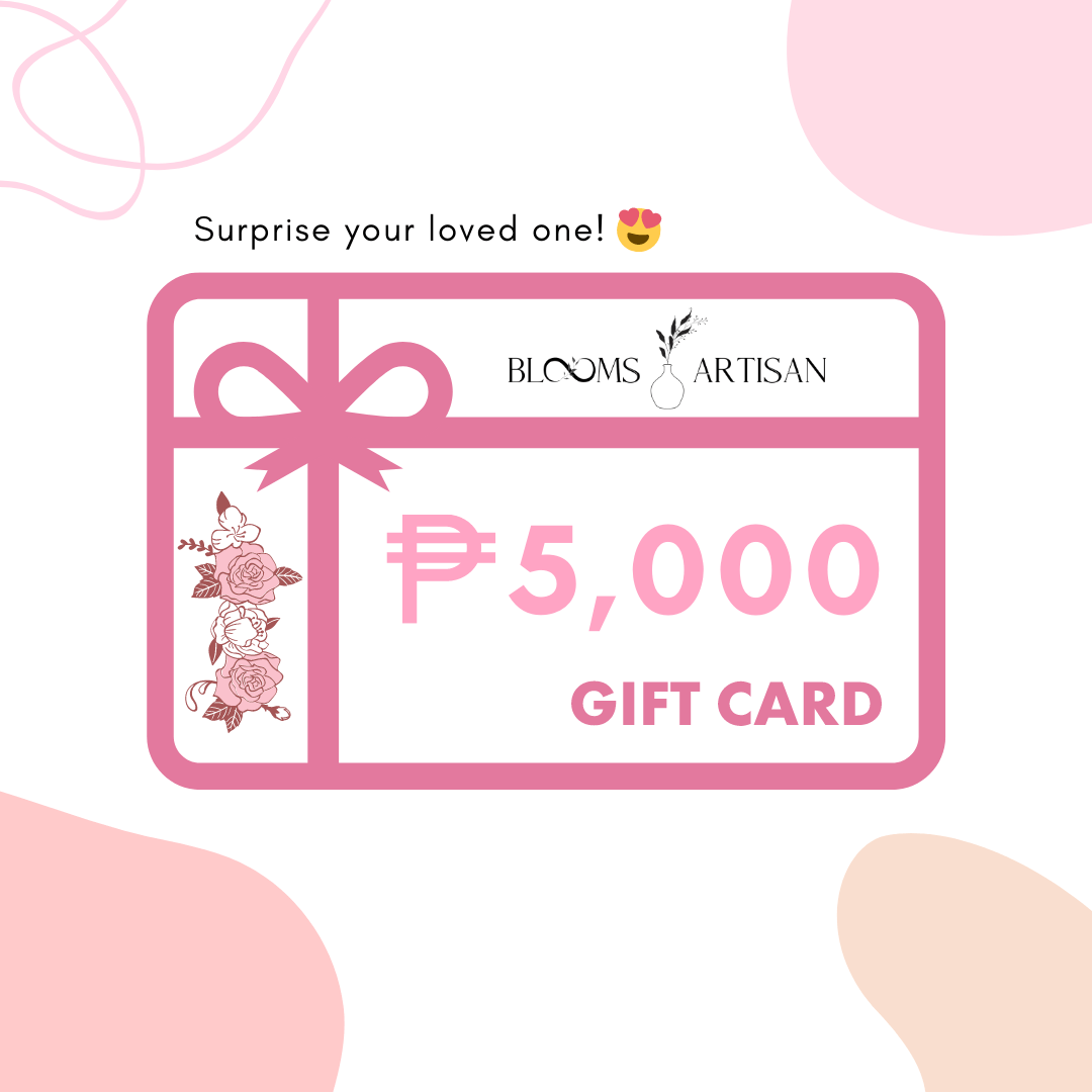 Dried Flowers Gift Card - Blooms Artisan PH