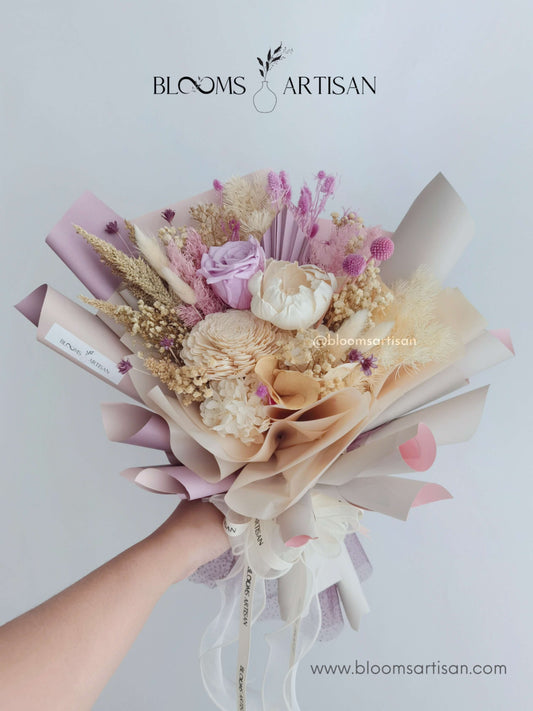 Heather - Dried Flower Bouquet | Blooms Artisan PH