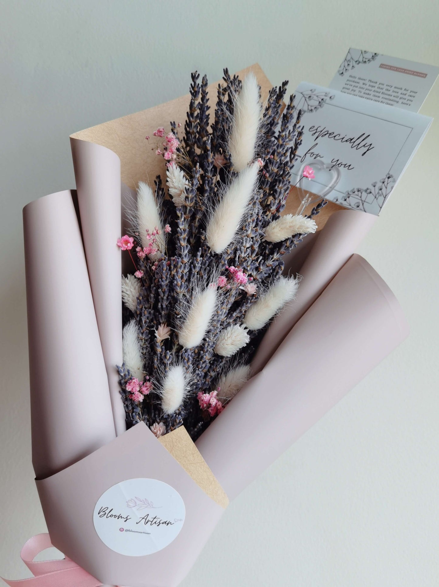 Helmie Lavender - Dried Flower Bouquet | Blooms Artisan PH