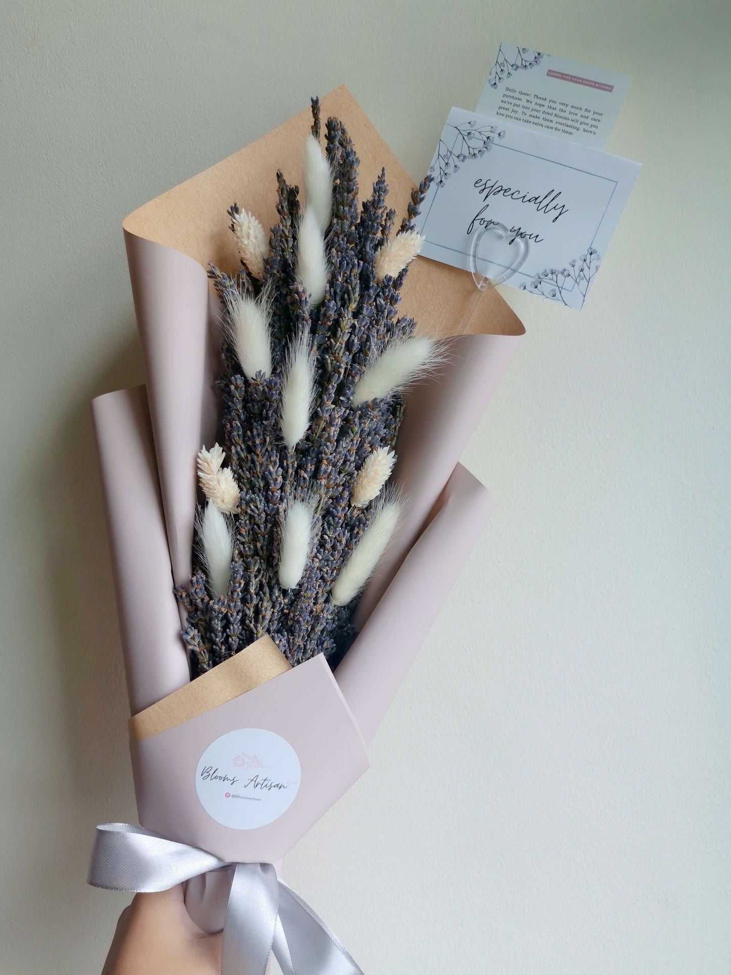 Helmie Lavender - Dried Flower Bouquet | Blooms Artisan PH