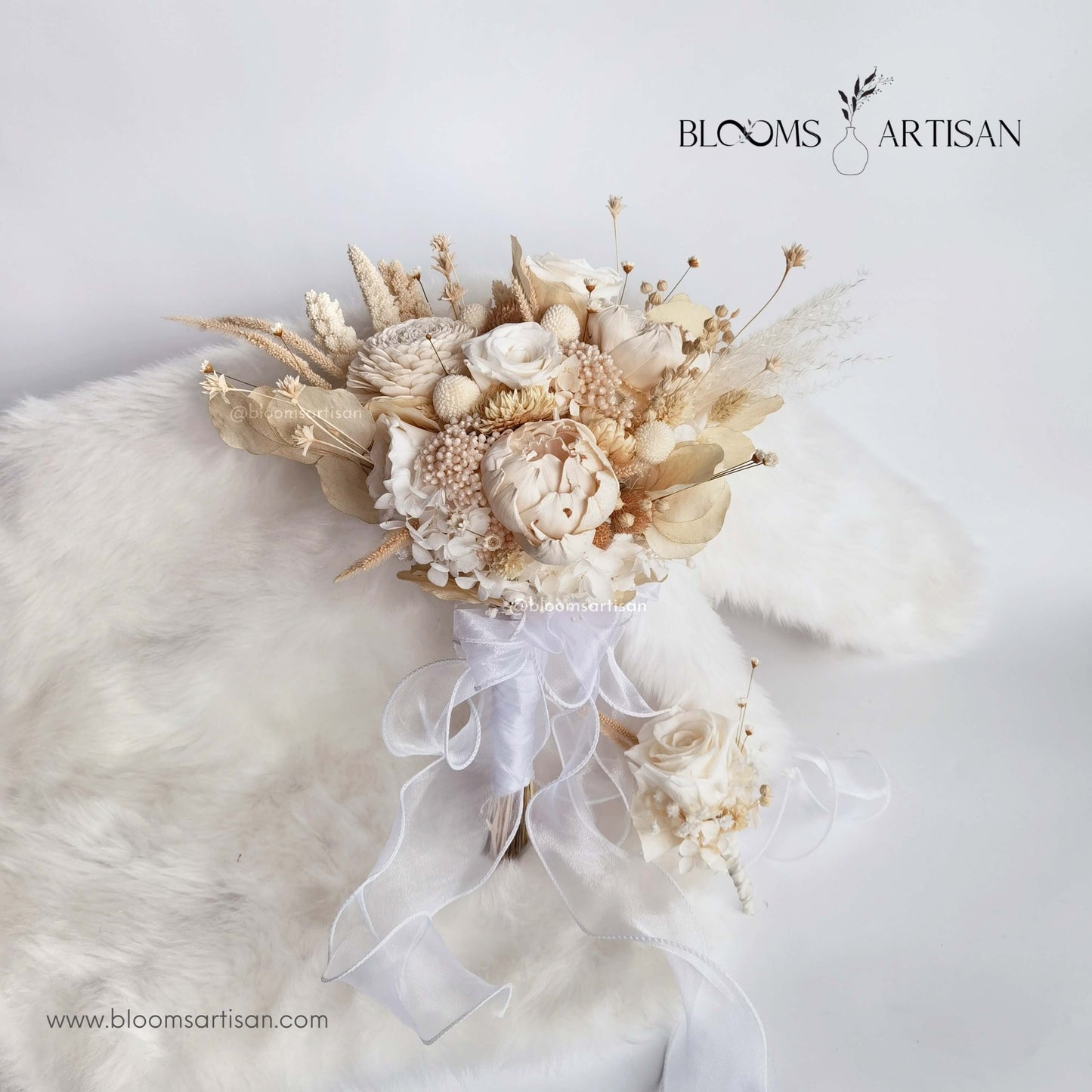 I Do - Dried Flower Bouquet | Blooms Artisan PH