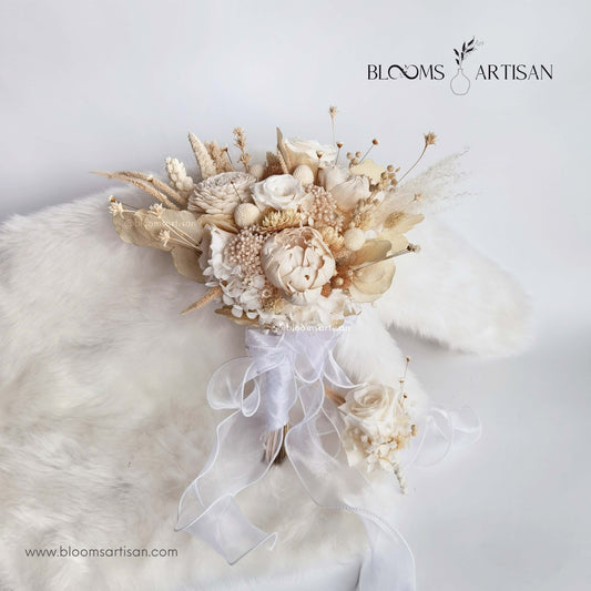 I Do - Dried Flower Bouquet | Blooms Artisan PH